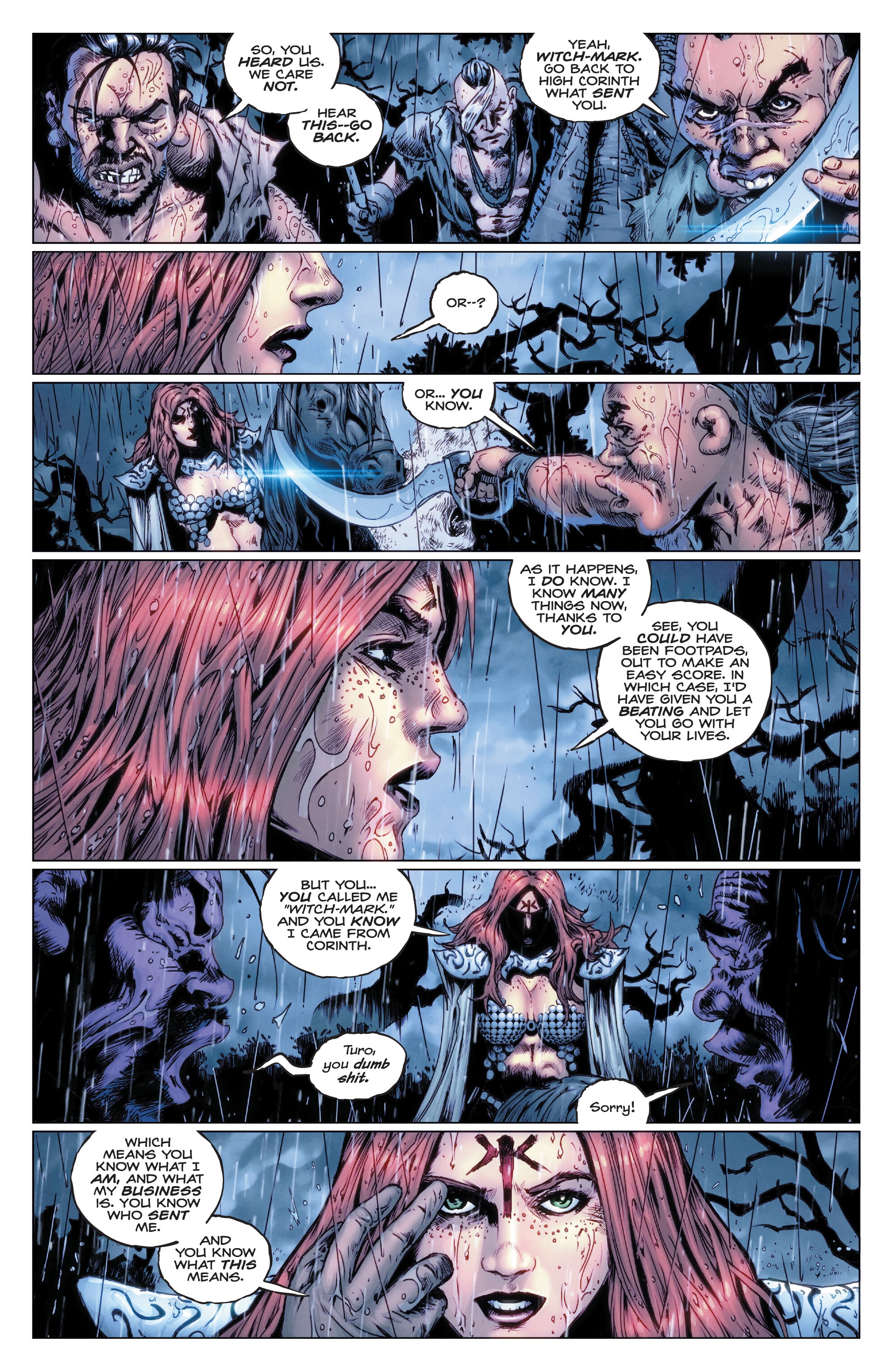 Read online Red Sonja: The Superpowers comic -  Issue # TPB (Part 1) - 7