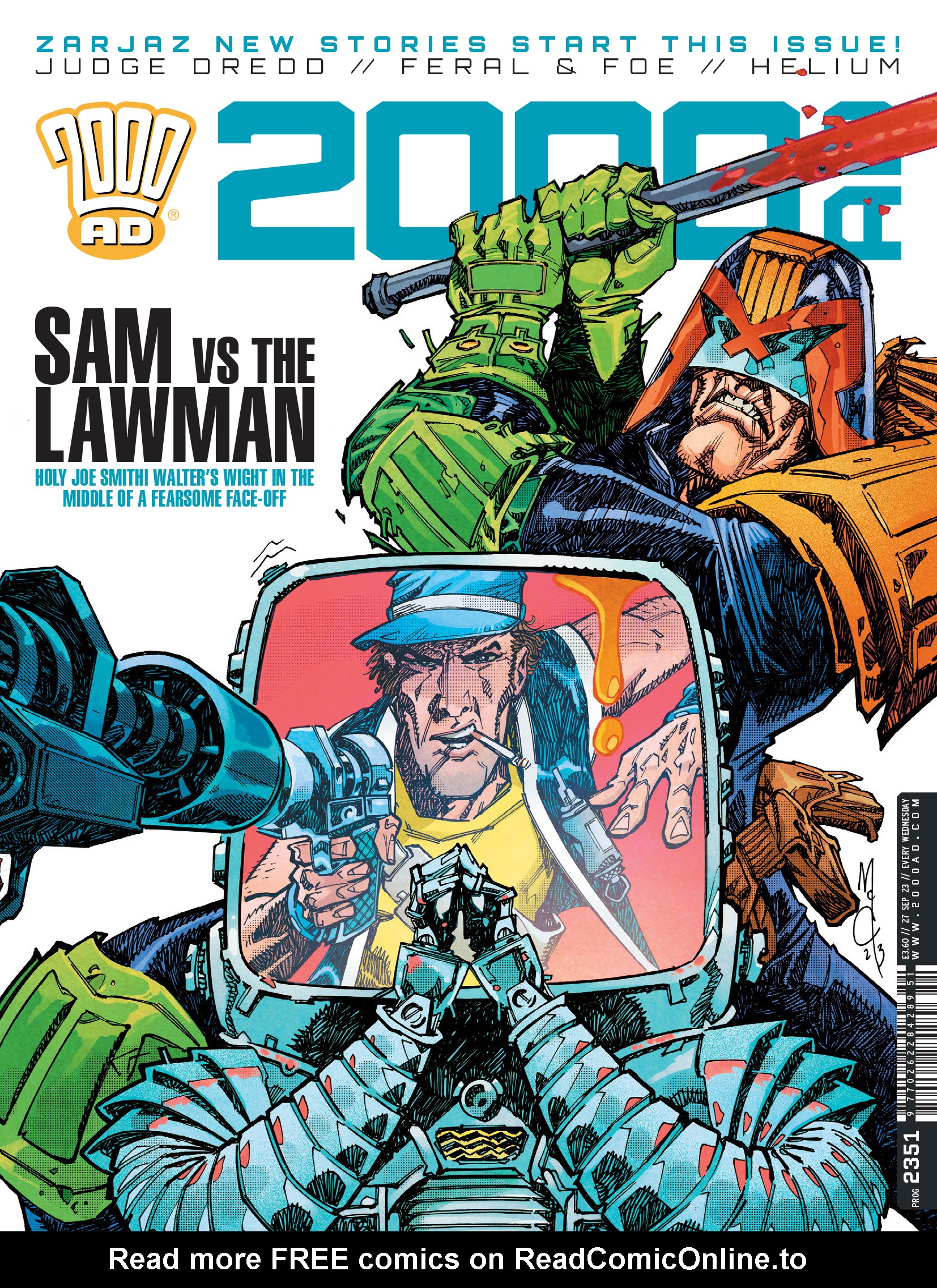 Read online 2000 AD comic -  Issue #2351 - 1