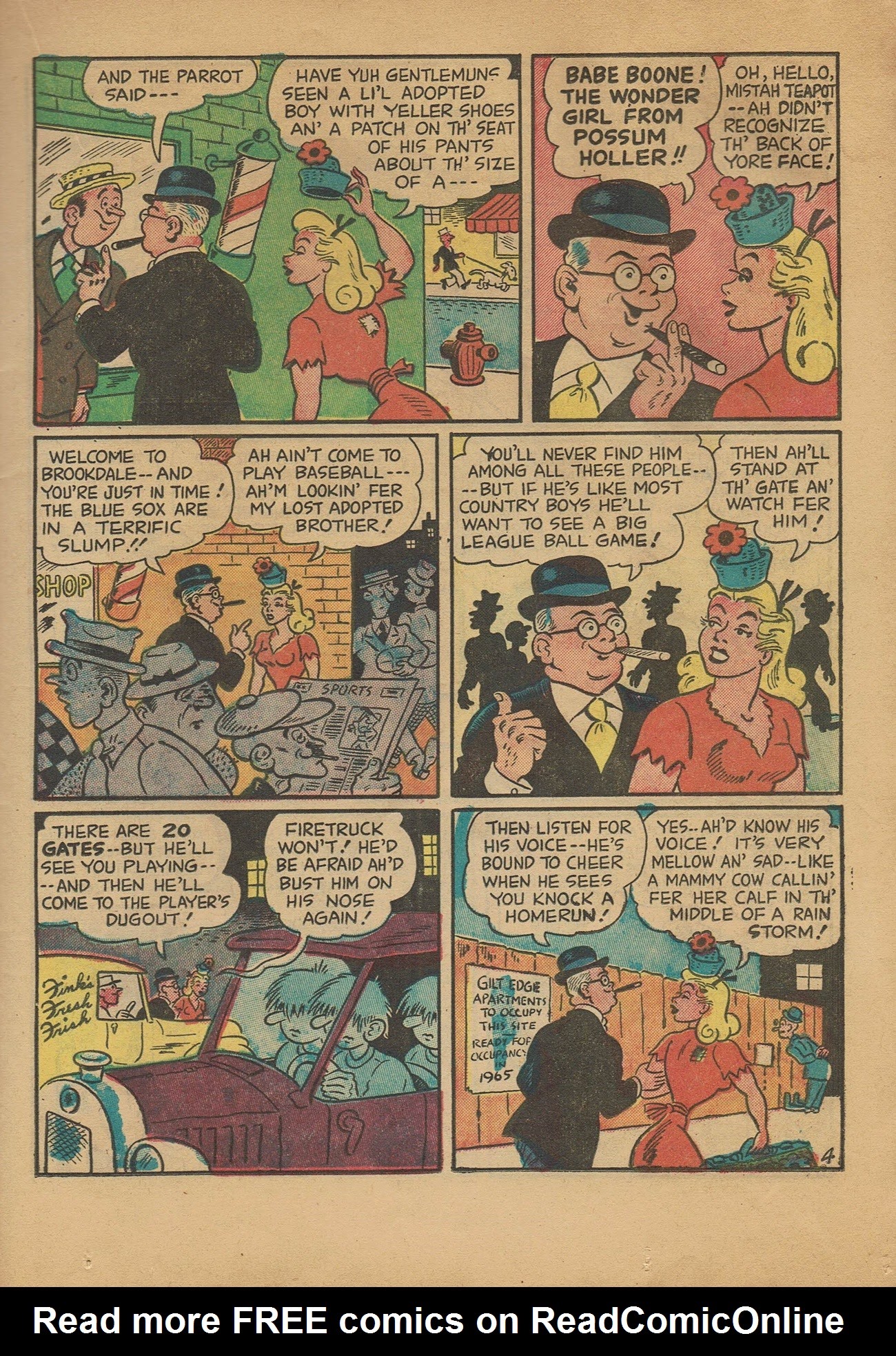 Read online Babe (1948) comic -  Issue #2 - 17