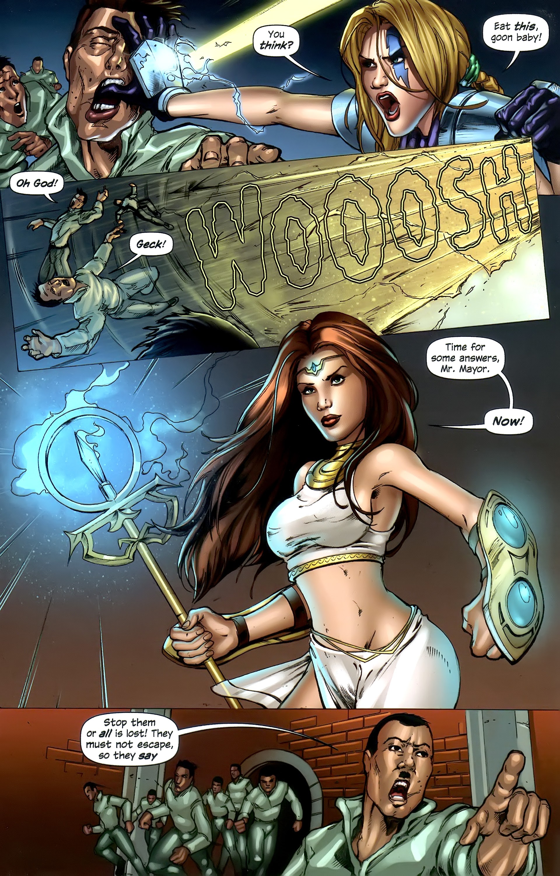 Read online 10th Muse vs. Legend of Isis comic -  Issue #1 - 22