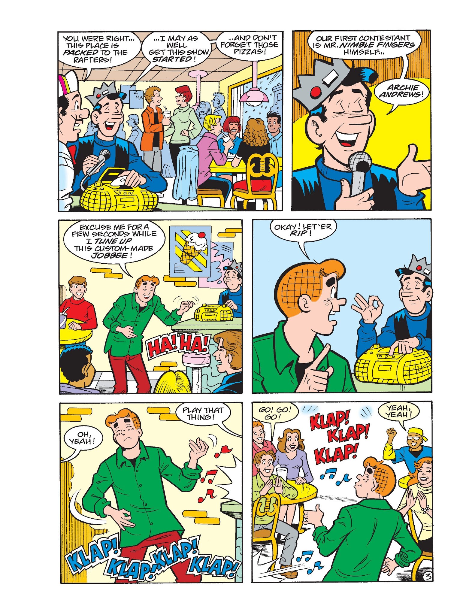 Read online Archie's Funhouse Double Digest comic -  Issue #18 - 147