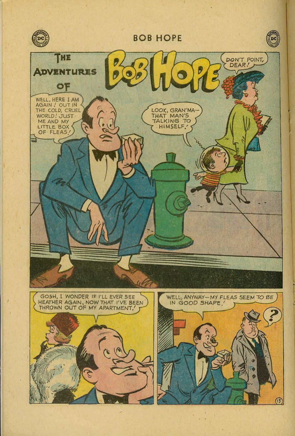 Read online The Adventures of Bob Hope comic -  Issue #67 - 16