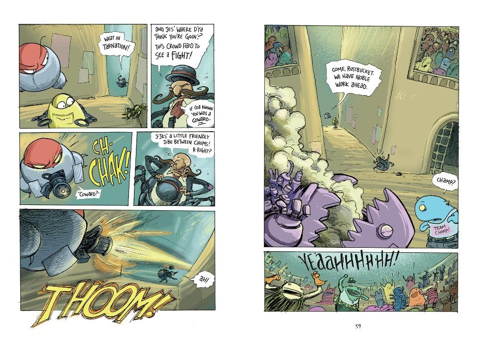 Read online The Return of Zita the Spacegirl comic -  Issue # TPB - 33