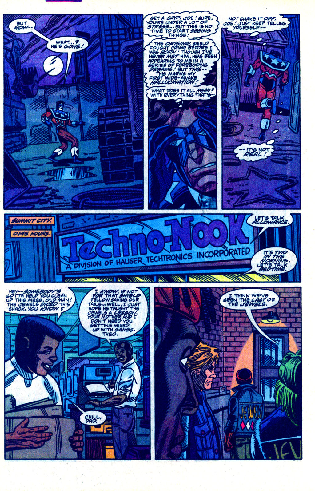 Read online Legend of the Shield comic -  Issue #7 - 9