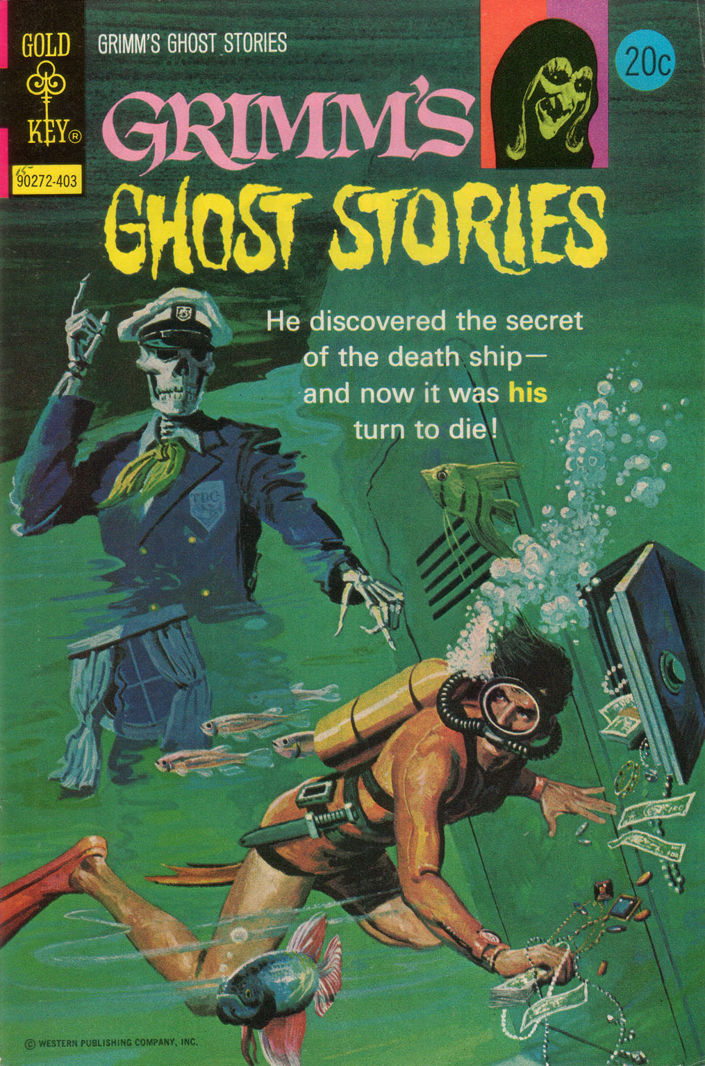 Read online Grimm's Ghost Stories comic -  Issue #15 - 1