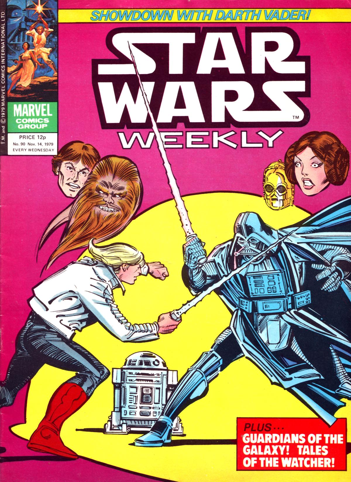 Read online Star Wars Weekly comic -  Issue #90 - 1