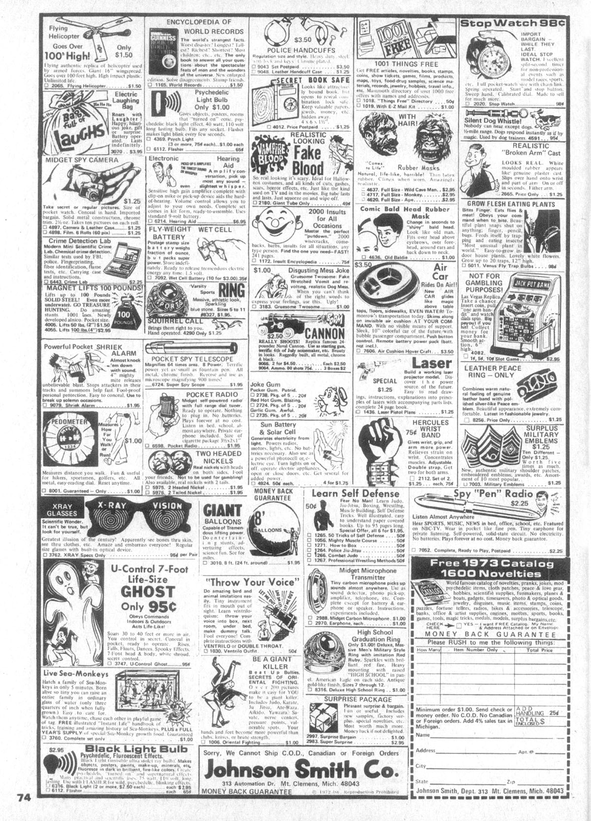 Read online Monsters Unleashed (1973) comic -  Issue #1 - 73