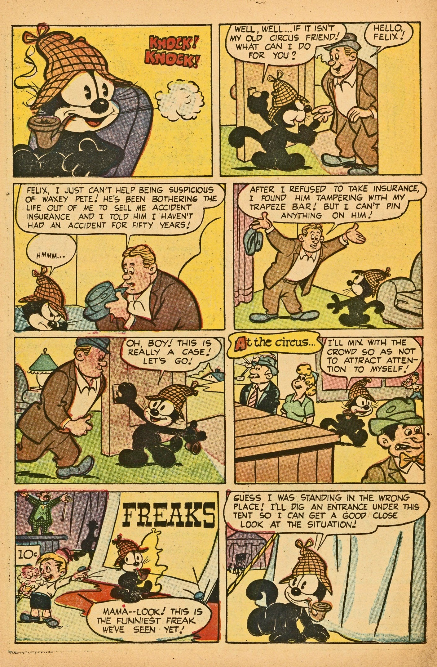 Read online Felix the Cat (1951) comic -  Issue #58 - 16