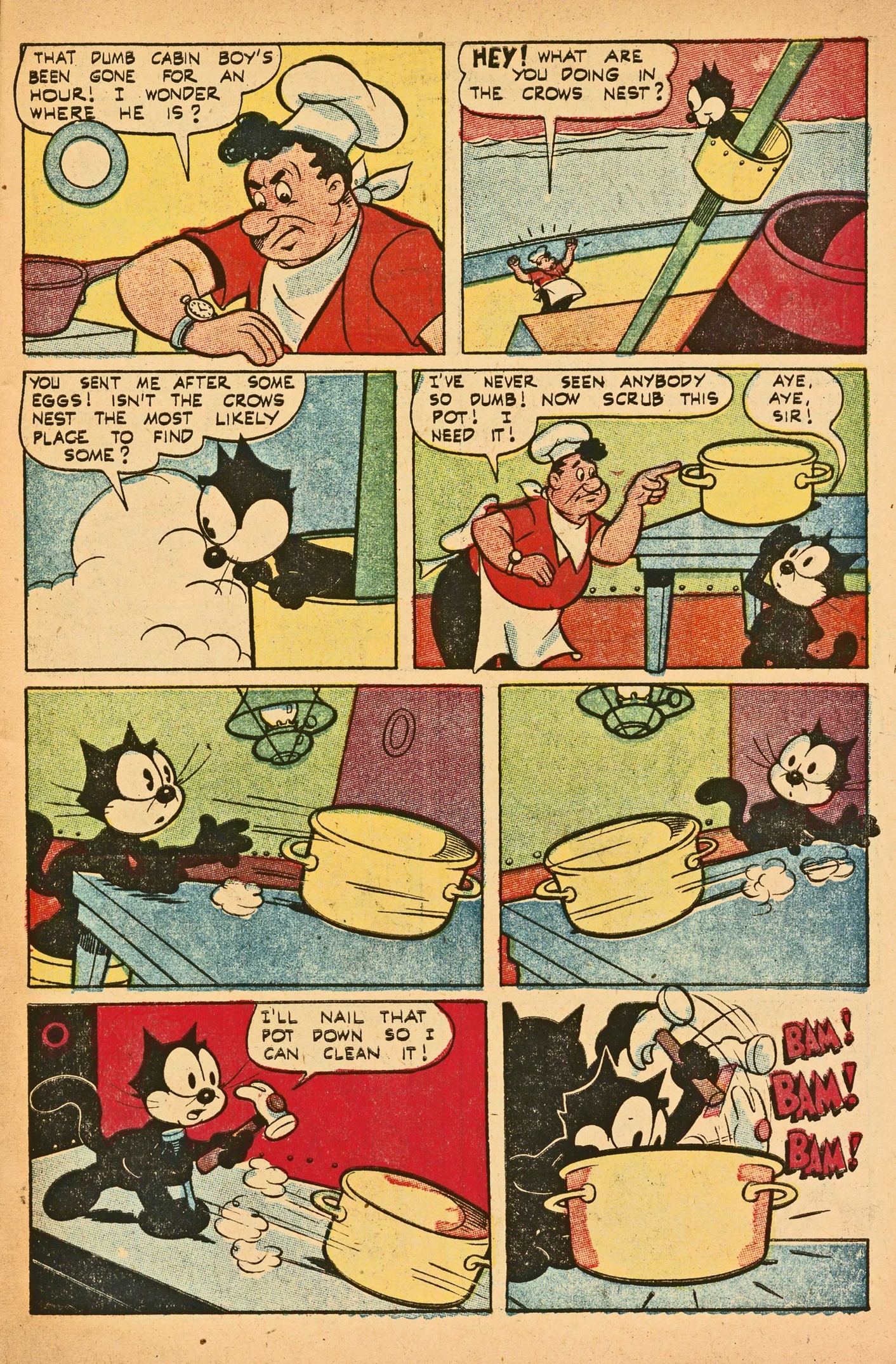 Read online Felix the Cat (1951) comic -  Issue #34 - 5