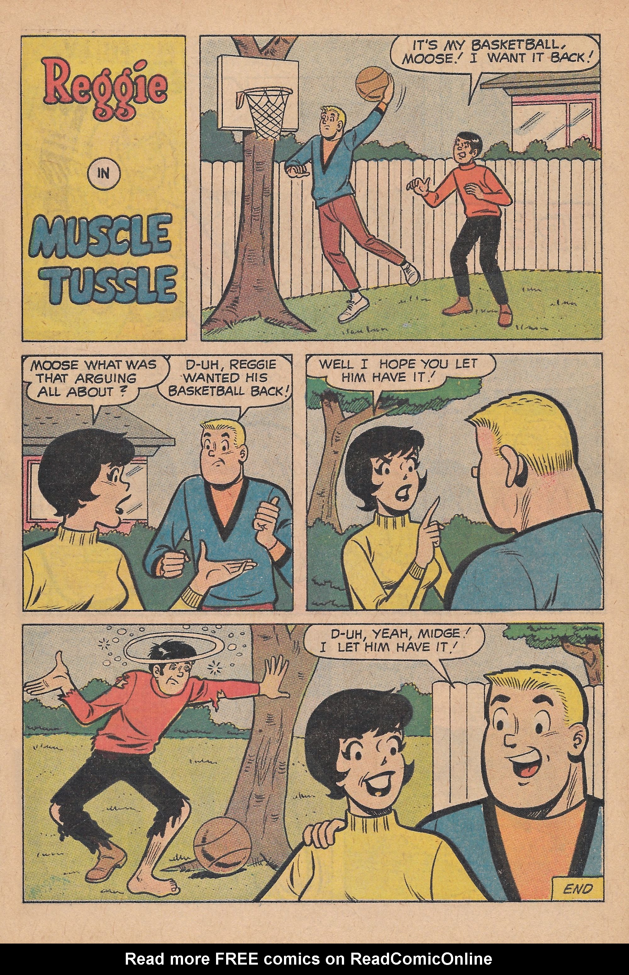 Read online Reggie's Wise Guy Jokes comic -  Issue #6 - 21
