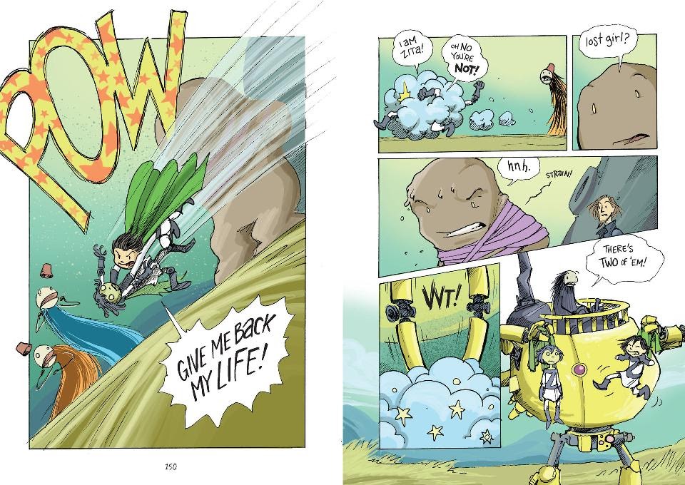 Read online Legends of Zita the Spacegirl comic -  Issue # TPB - 79