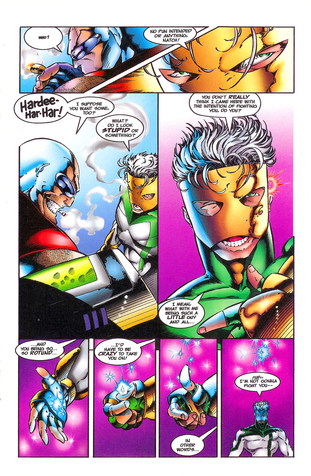 Read online NewMen comic -  Issue #2 - 21