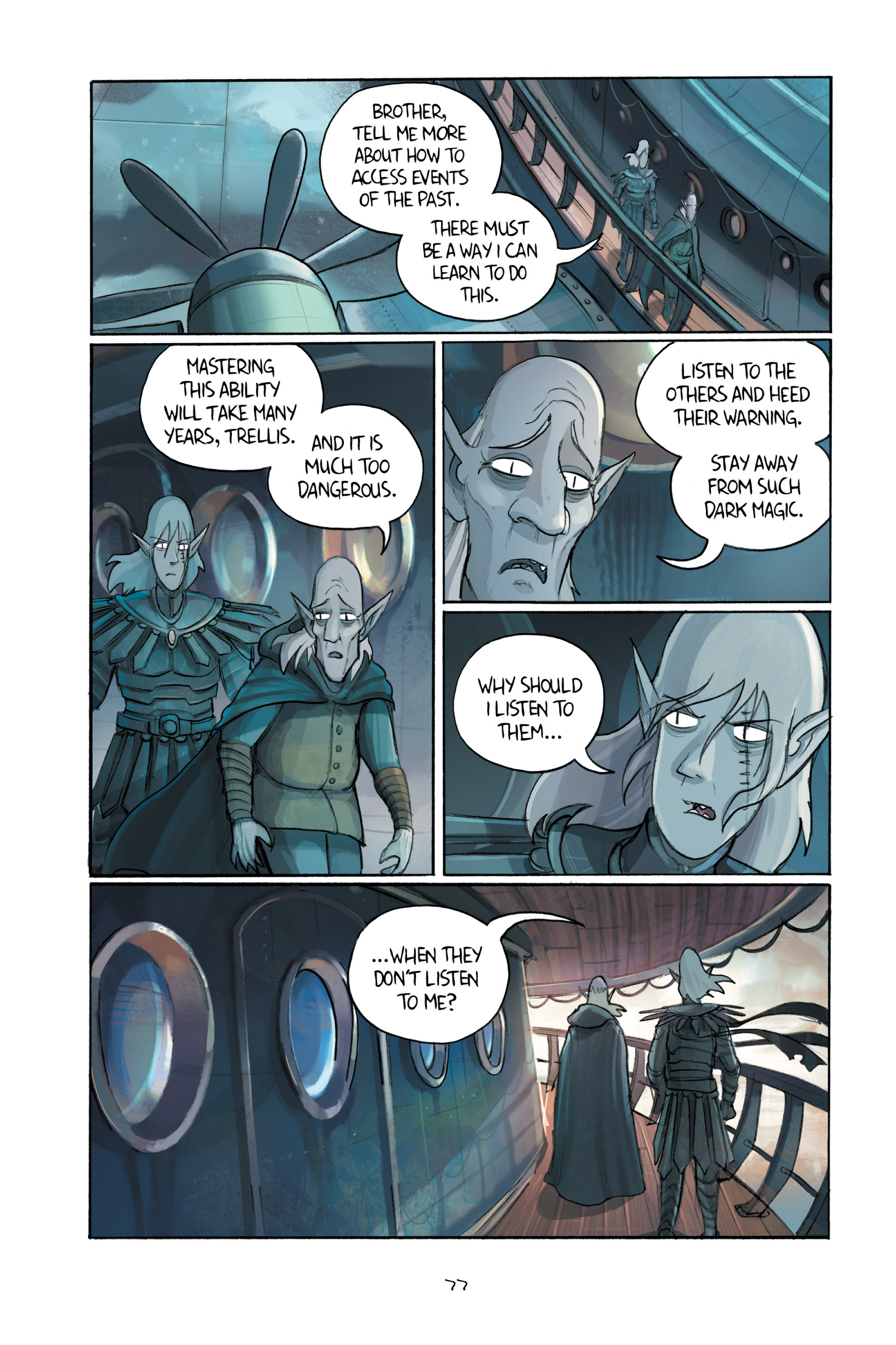 Read online Amulet comic -  Issue #5 - 78
