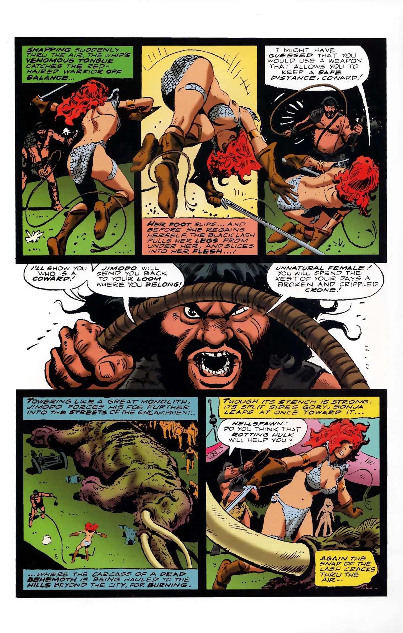 Read online The Adventures of Red Sonja comic -  Issue # TPB 3 - 20
