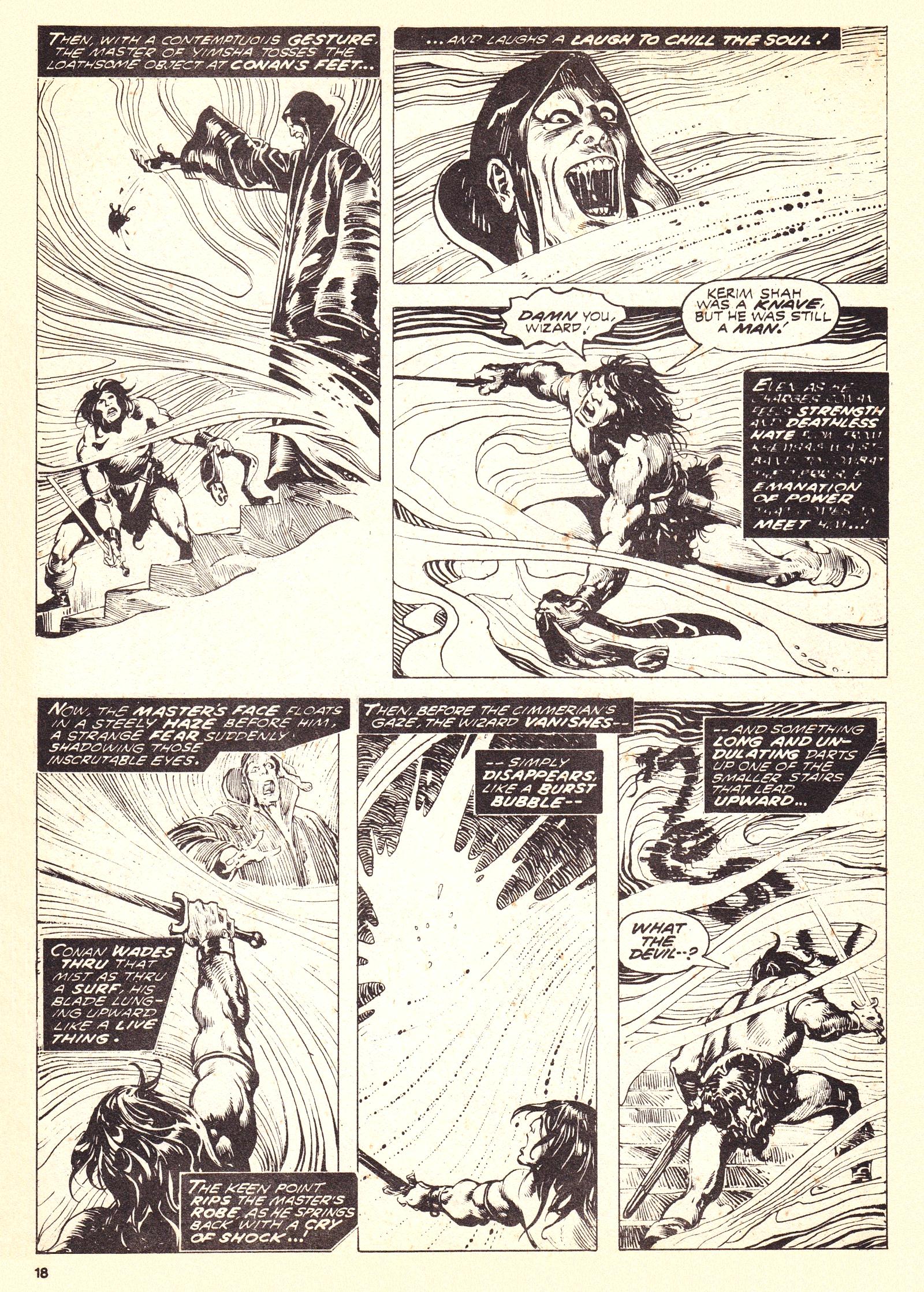 Read online The Savage Sword of Conan (1975) comic -  Issue #8 - 18