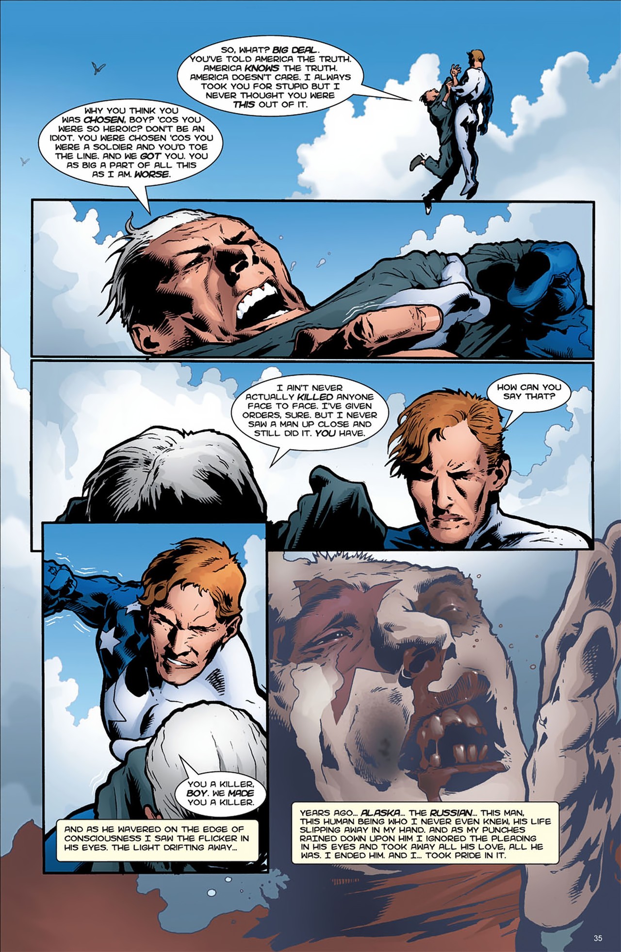 Read online CLA$$WAR comic -  Issue #1 - 31
