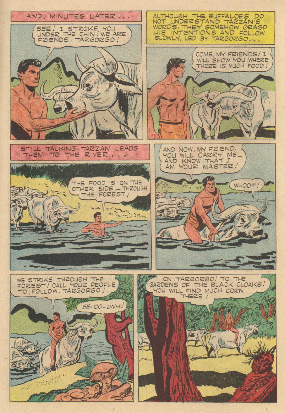 Read online Tarzan (1948) comic -  Issue #79 - 11