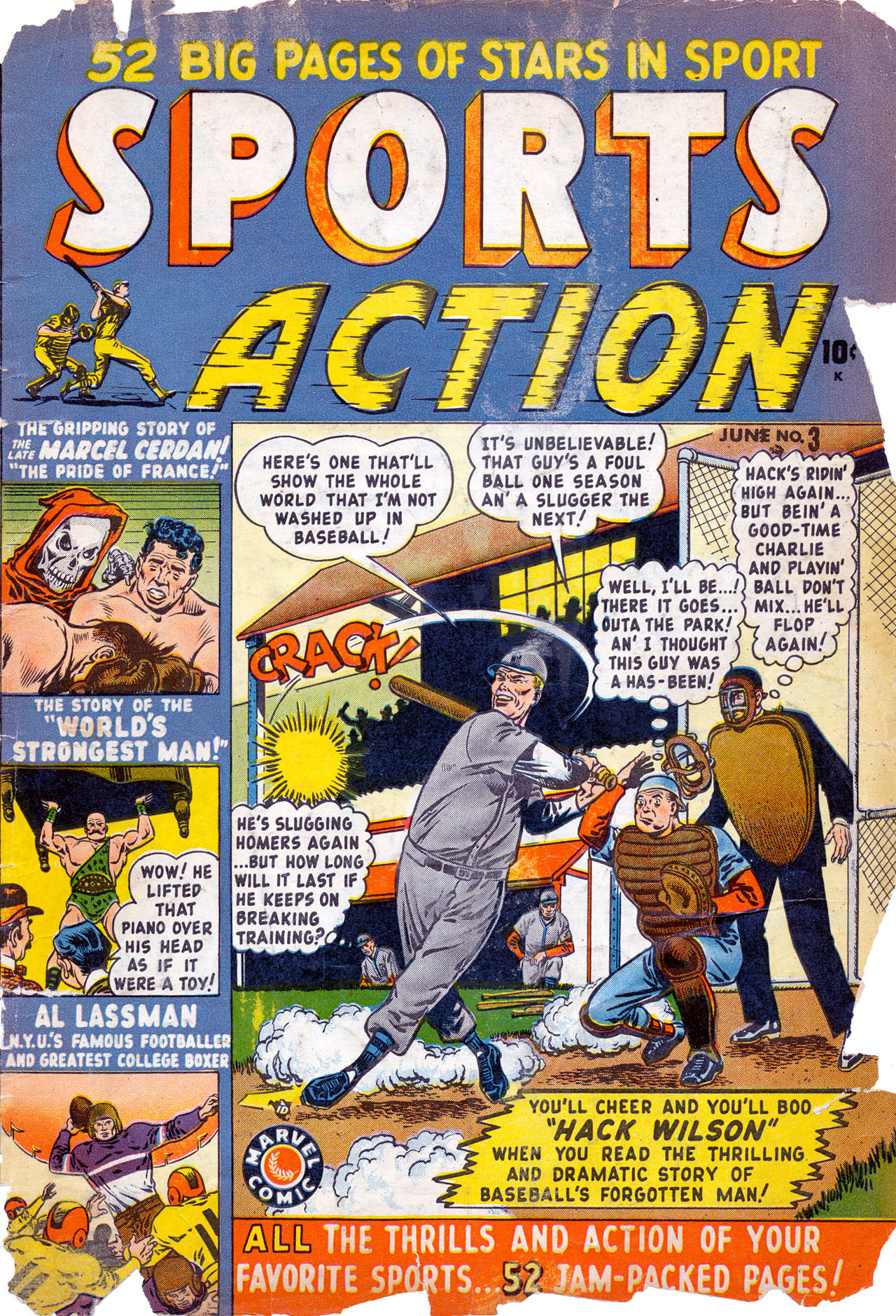 Read online Sports Action comic -  Issue #3 - 1