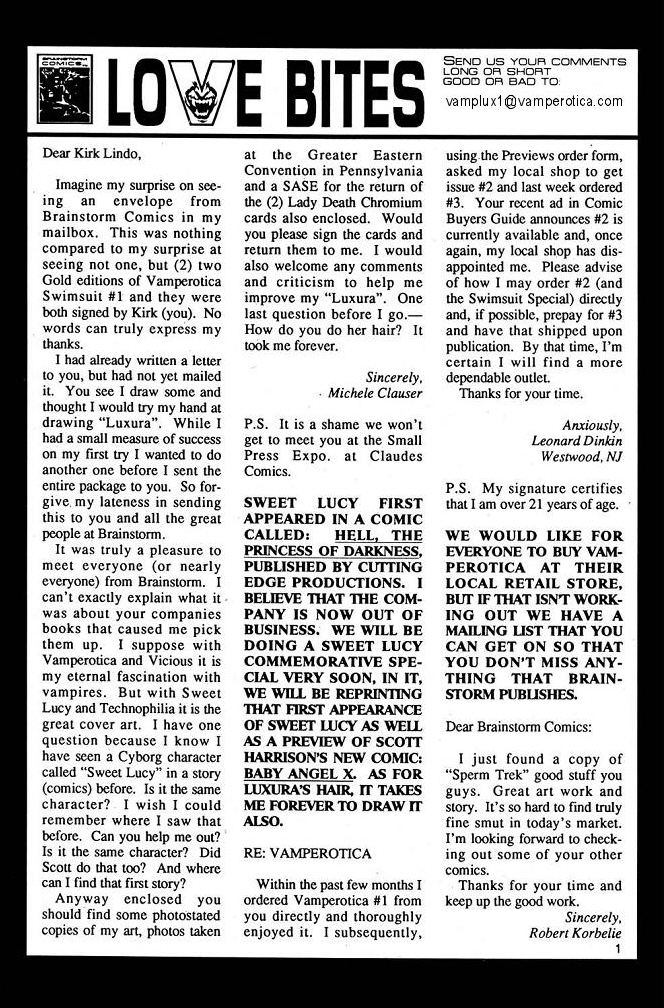 Read online Vamperotica comic -  Issue #4 - 30