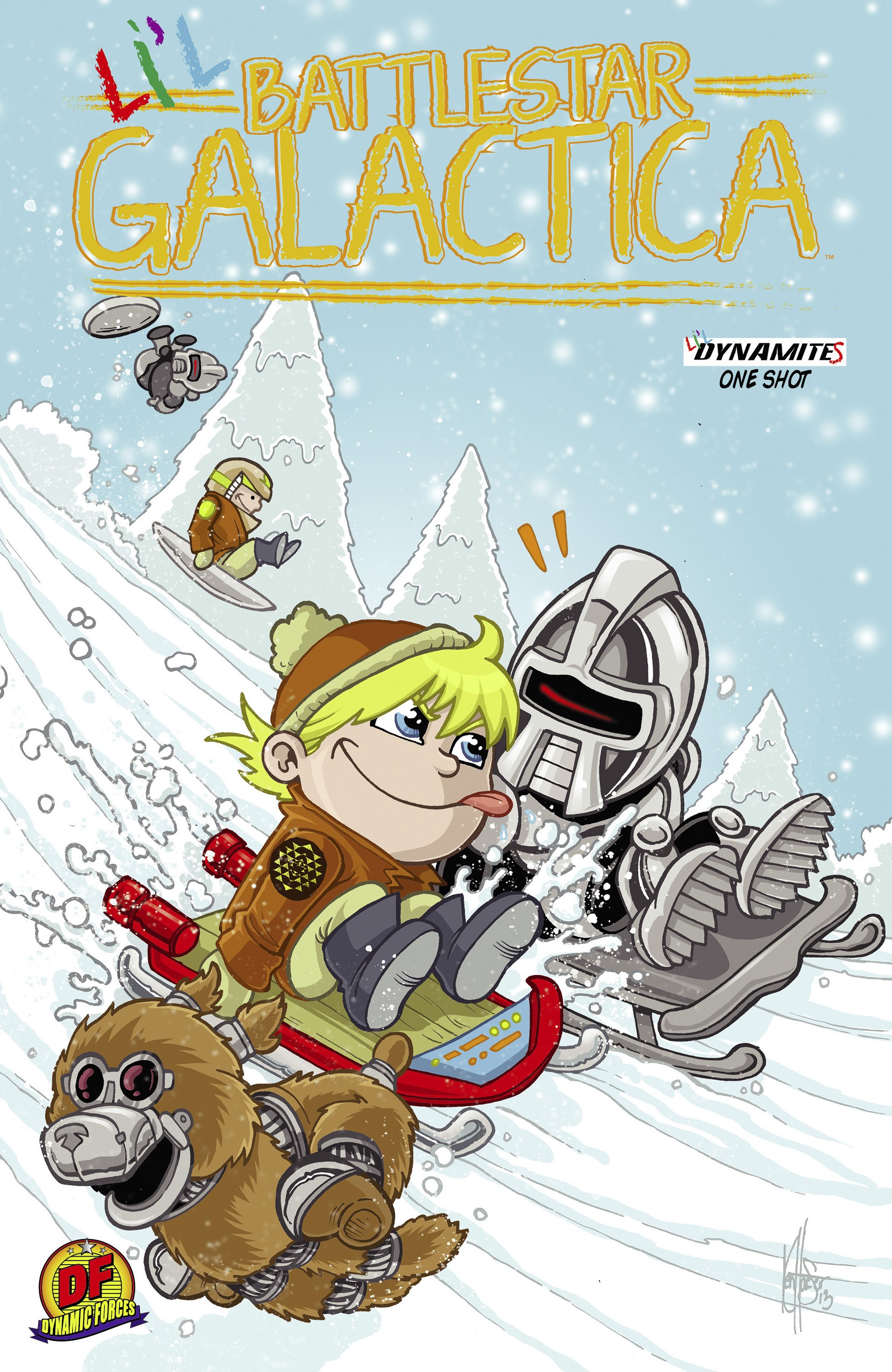 Read online Li'l Battlestar Galactica comic -  Issue # Full - 3
