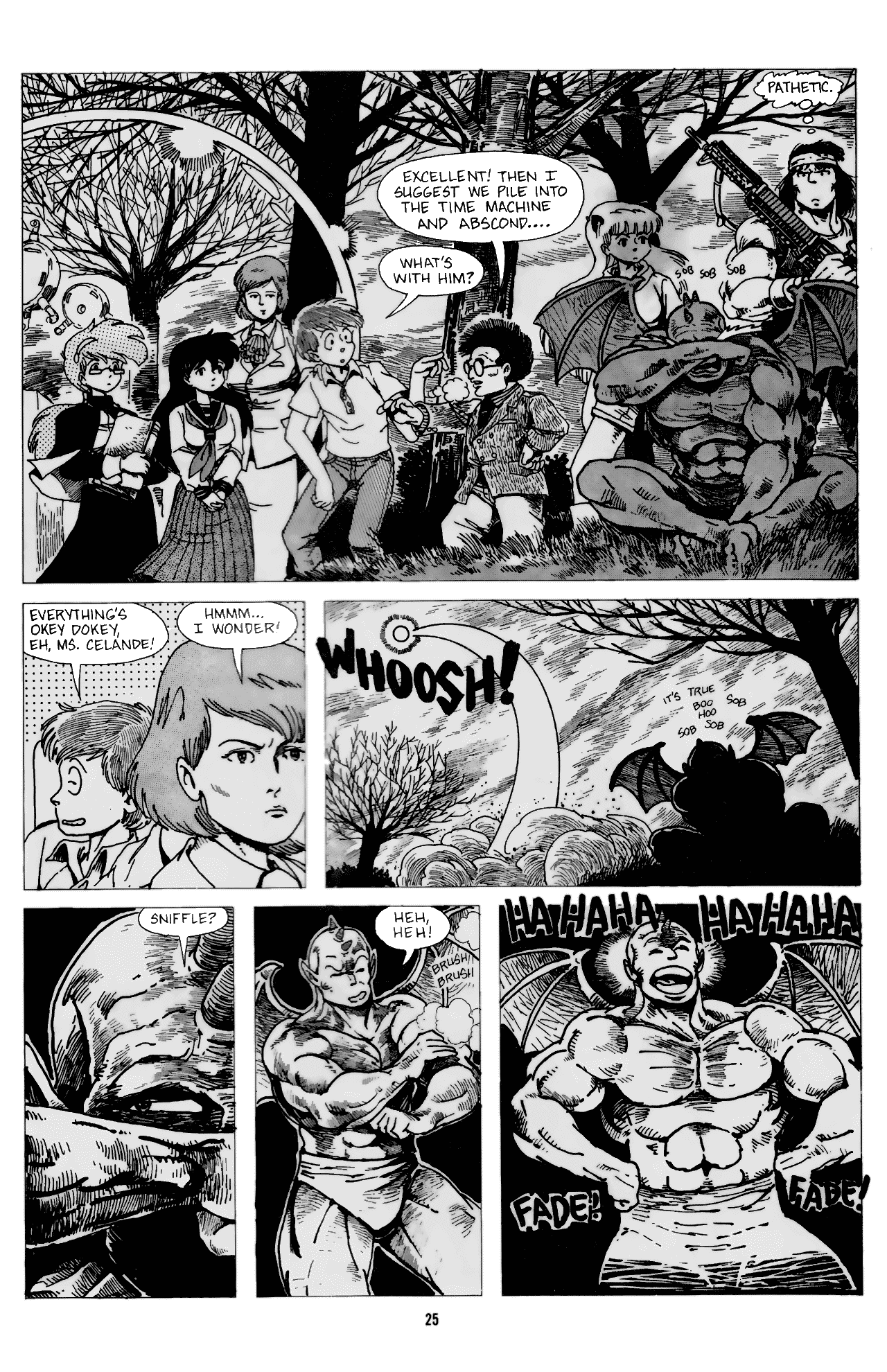 Read online Ninja High School (1986) comic -  Issue #4 - 27