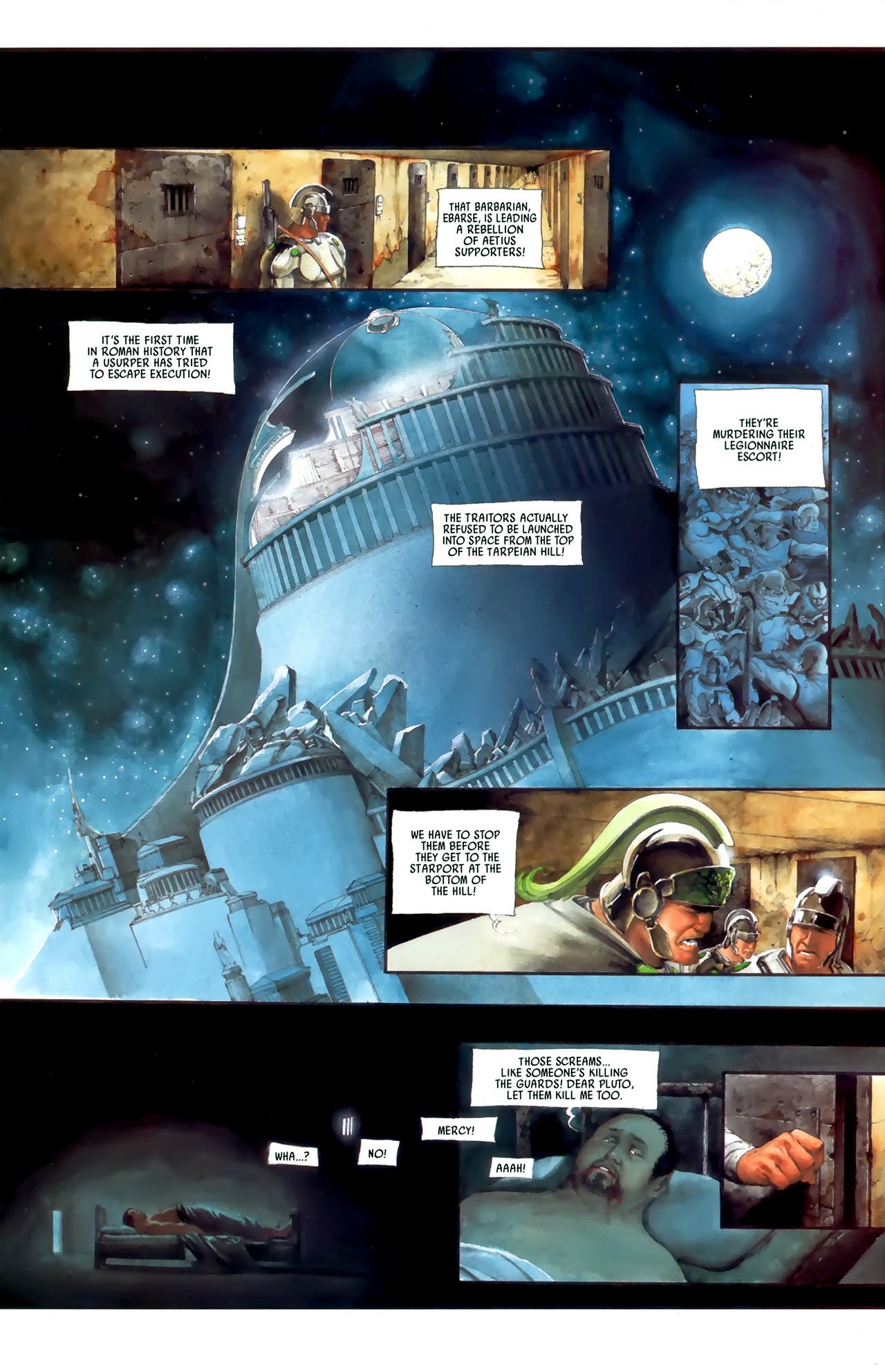 Read online Scourge Of The Gods: The Fall comic -  Issue #2 - 10