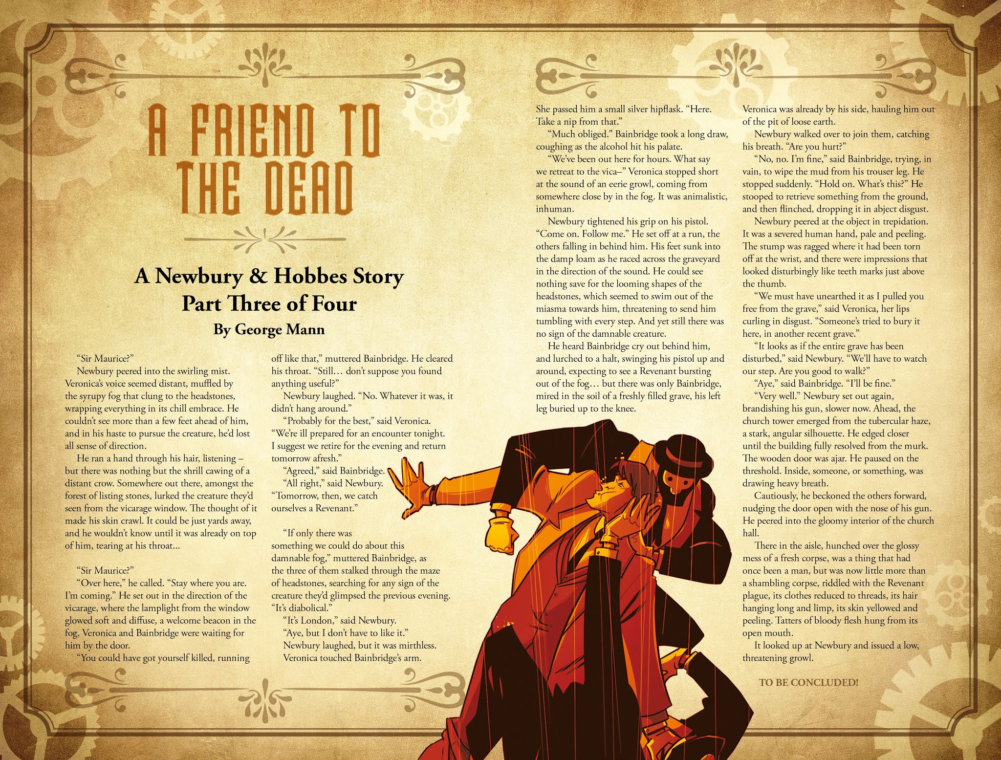 Read online Newbury & Hobbes: The Undying comic -  Issue #3 - 28