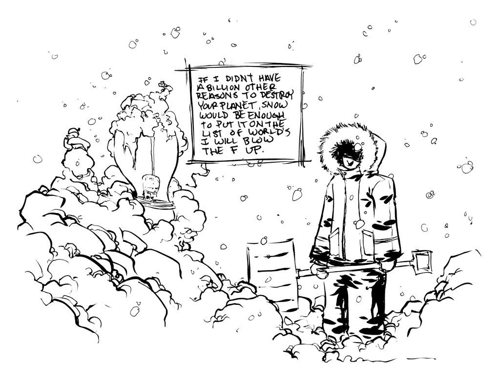 Read online The Adventures of Bernard the World Destroyer comic -  Issue # Full - 36