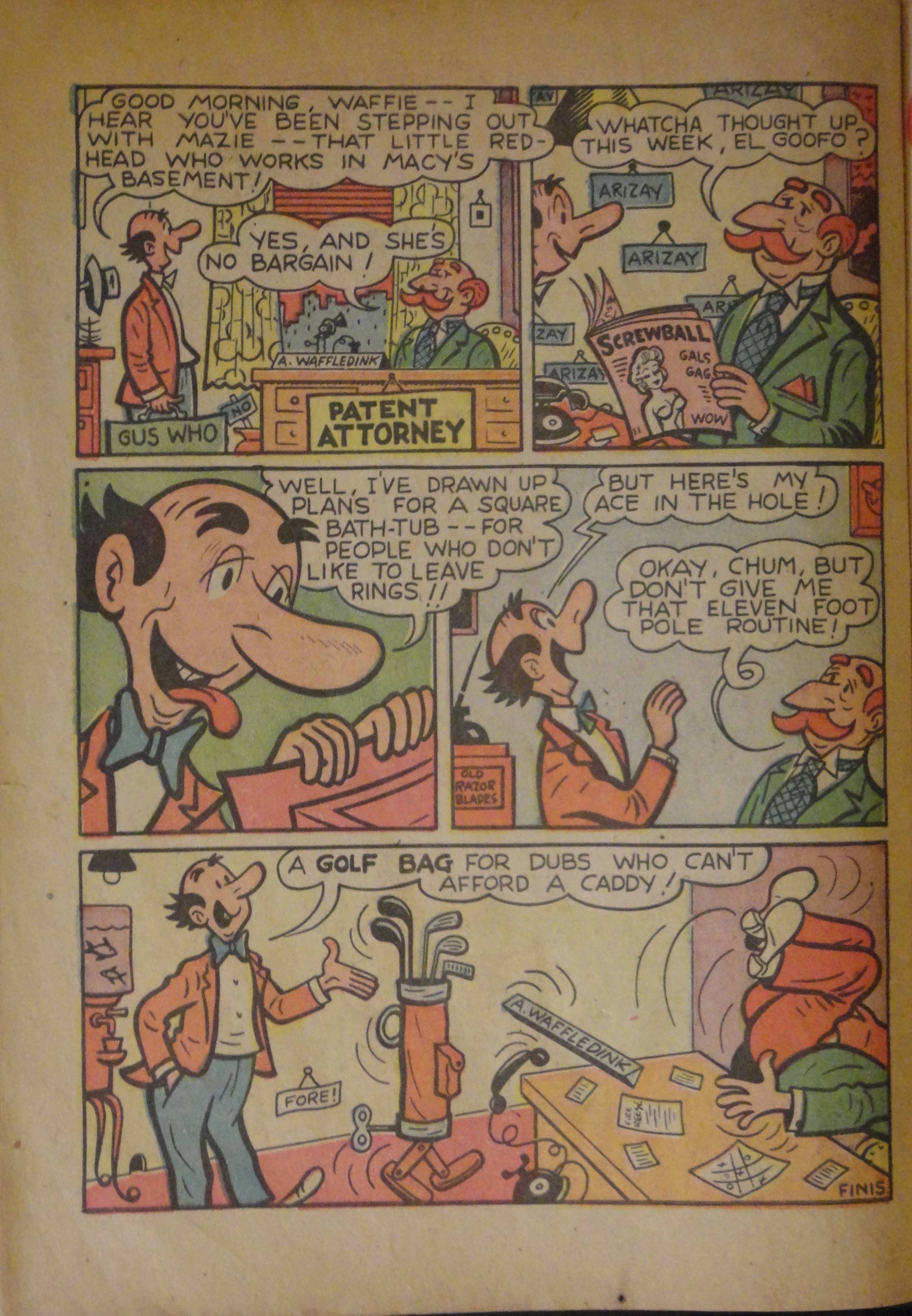 Read online Babe (1948) comic -  Issue #6 - 34