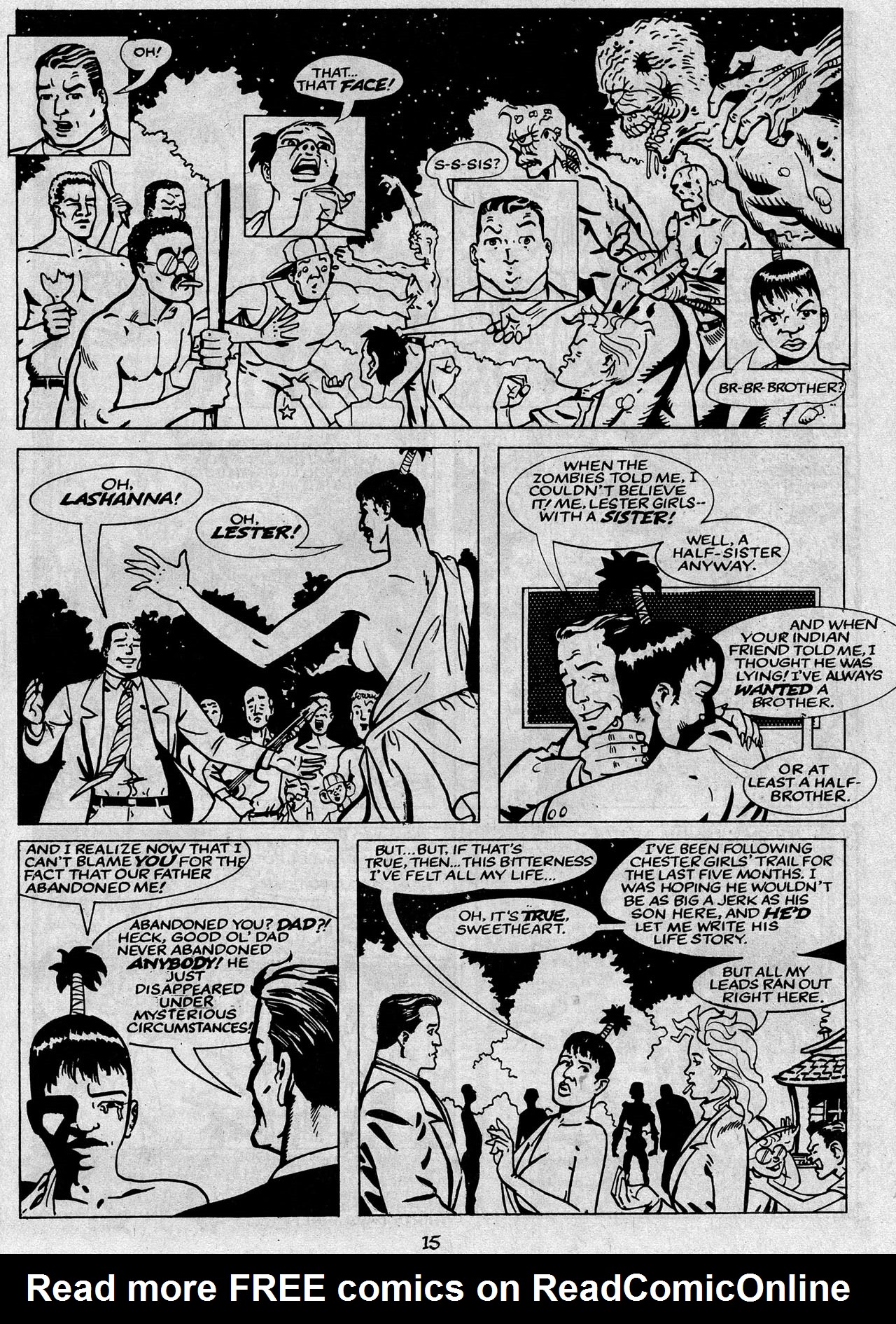 Read online The Trouble With Girls (1989) comic -  Issue #9 - 17