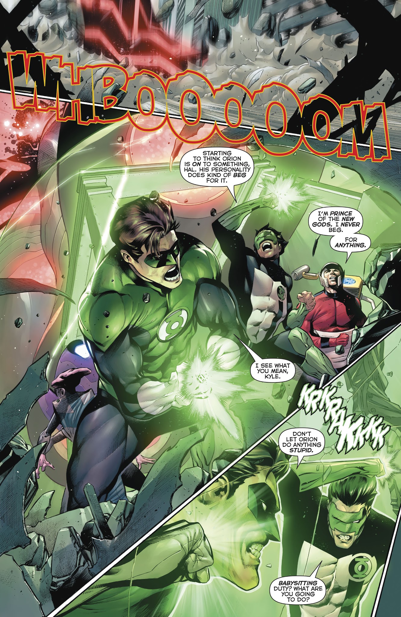 Read online Hal Jordan And The Green Lantern Corps comic -  Issue #27 - 5