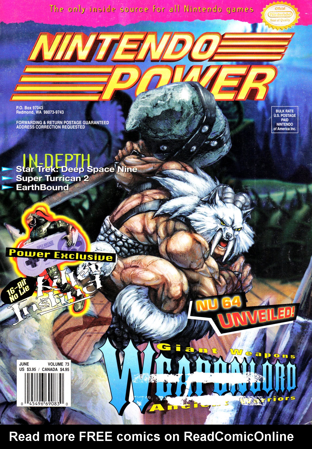 Read online Nintendo Power comic -  Issue #73 - 2