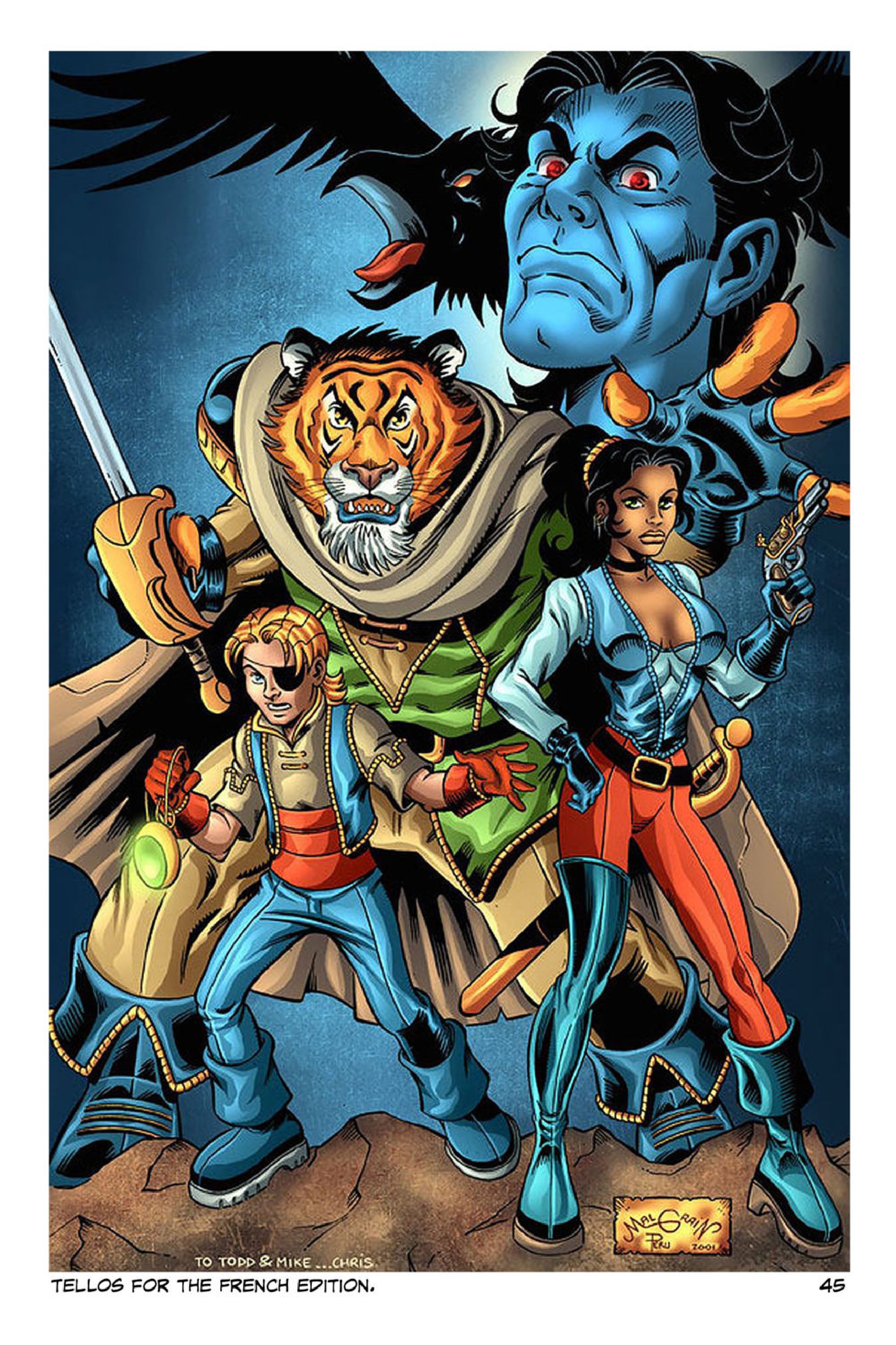 Read online The Art of Chris Malgrain comic -  Issue #5 - 39