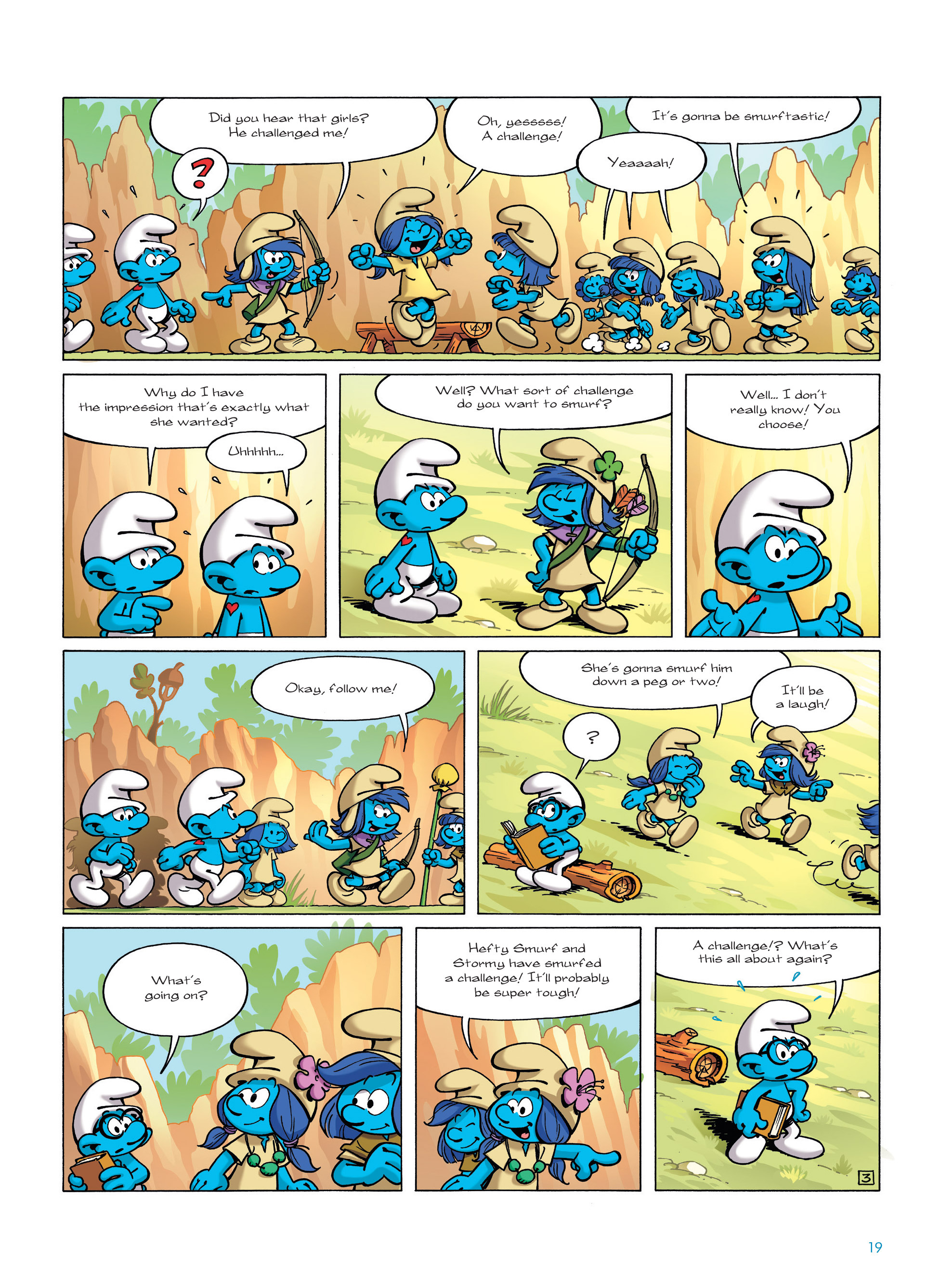 Read online Smurfs: The Village Behind The Wall comic -  Issue #1 - 19