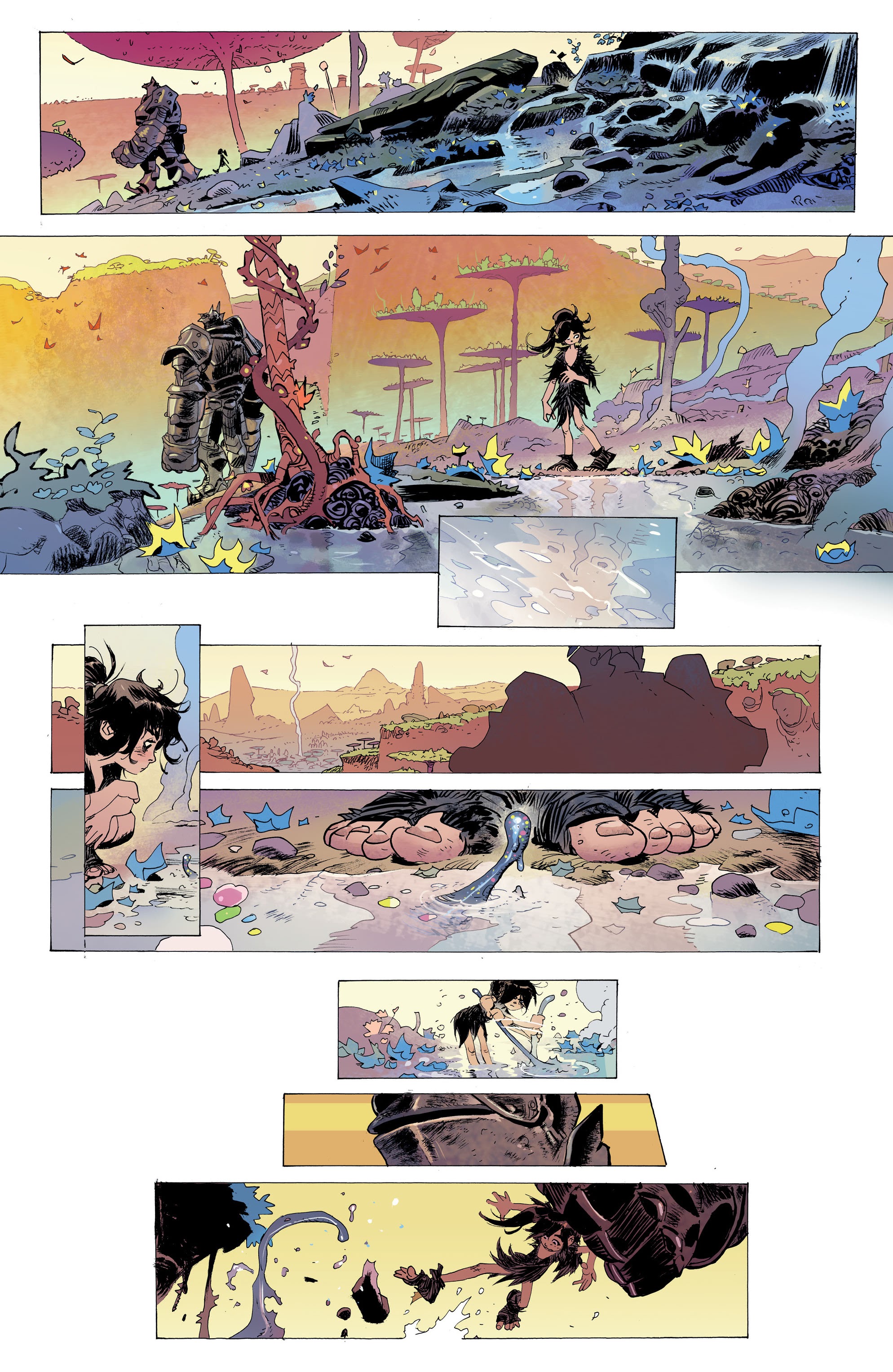 Read online Step by Bloody Step comic -  Issue #1 - 21