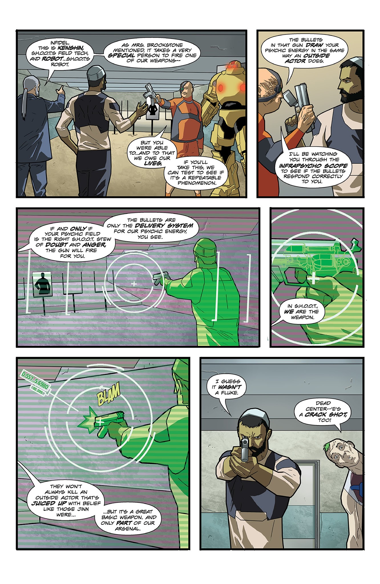 Read online S.H.O.O.T. First comic -  Issue #1 - 18