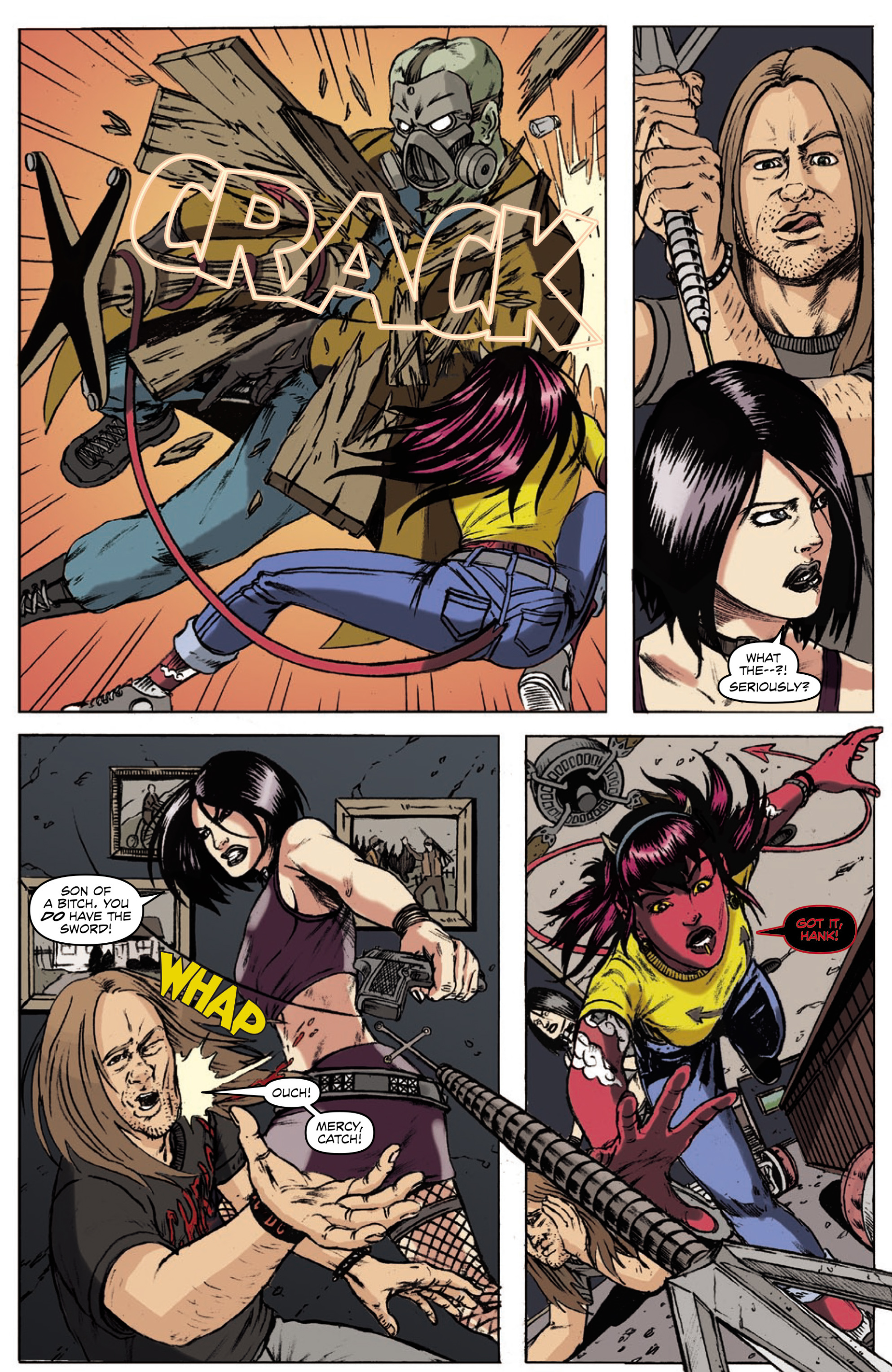 Read online Mercy Sparx Omnibus comic -  Issue # Full (Part 1) - 135