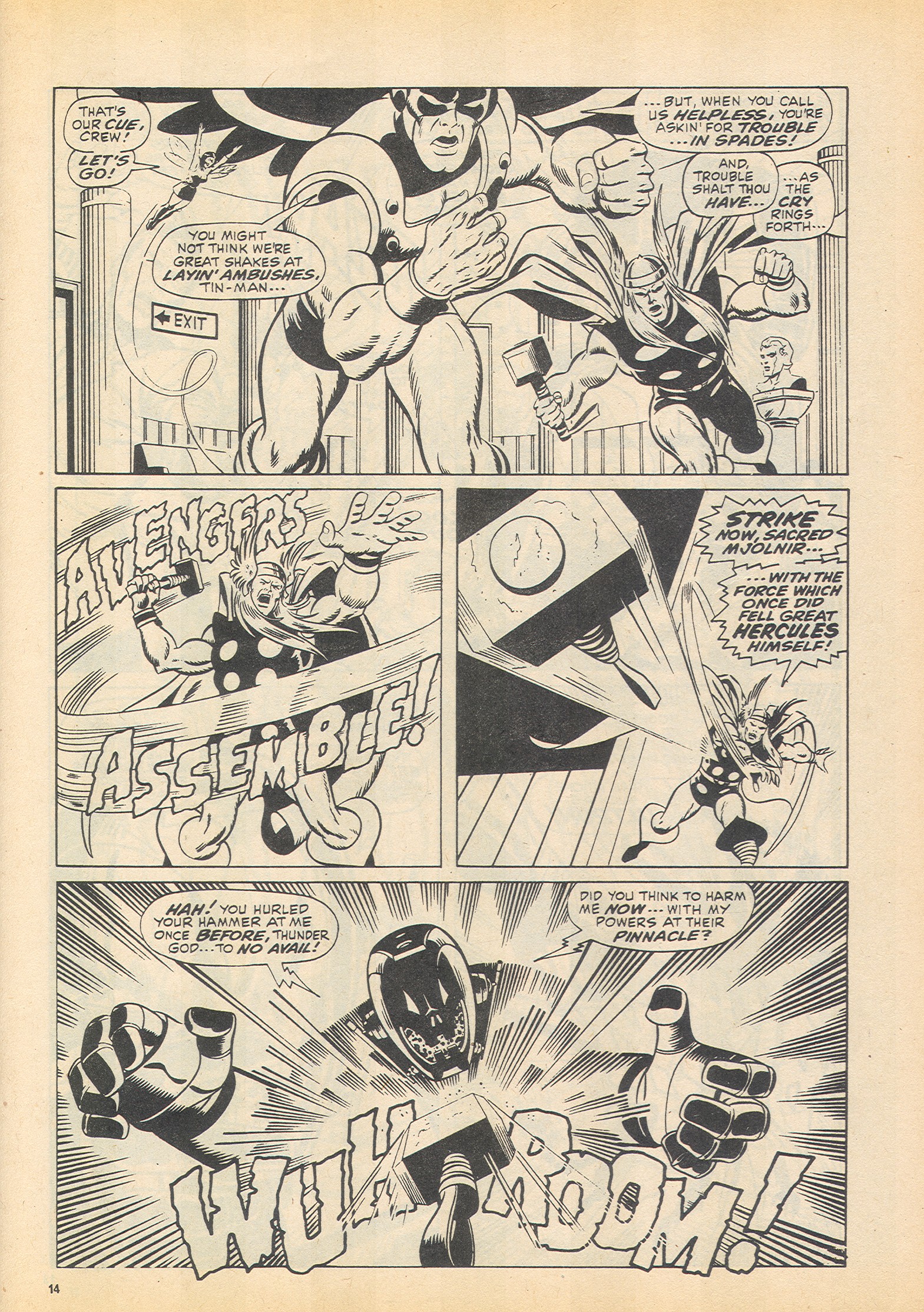 Read online The Avengers (1973) comic -  Issue #103 - 14