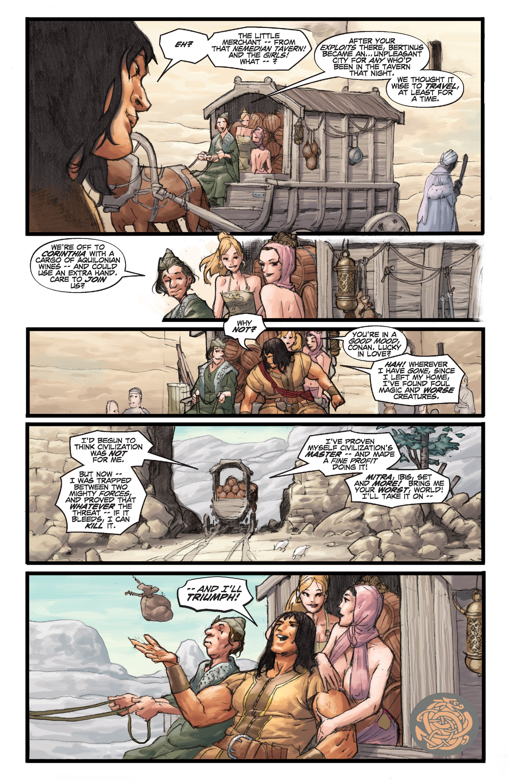 Read online Conan Chronicles Epic Collection comic -  Issue # TPB Out of the Darksome Hills (Part 4) - 40