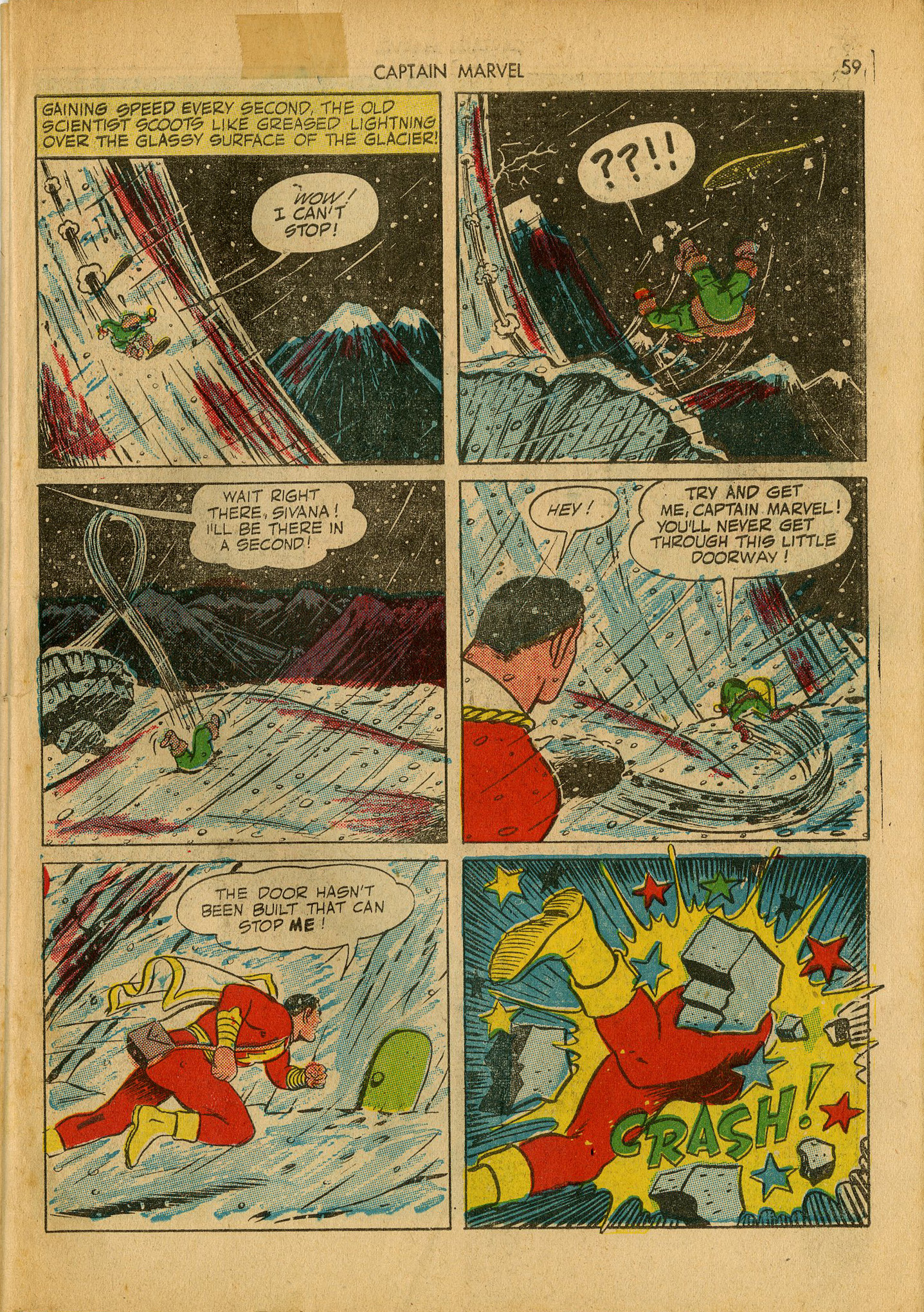 Read online Captain Marvel Adventures comic -  Issue #25 - 59