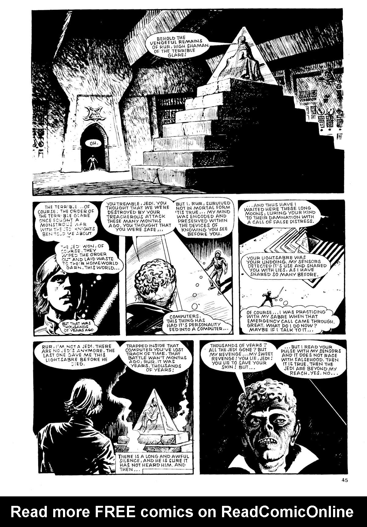 Read online Star Wars Weekly comic -  Issue #159 - 41