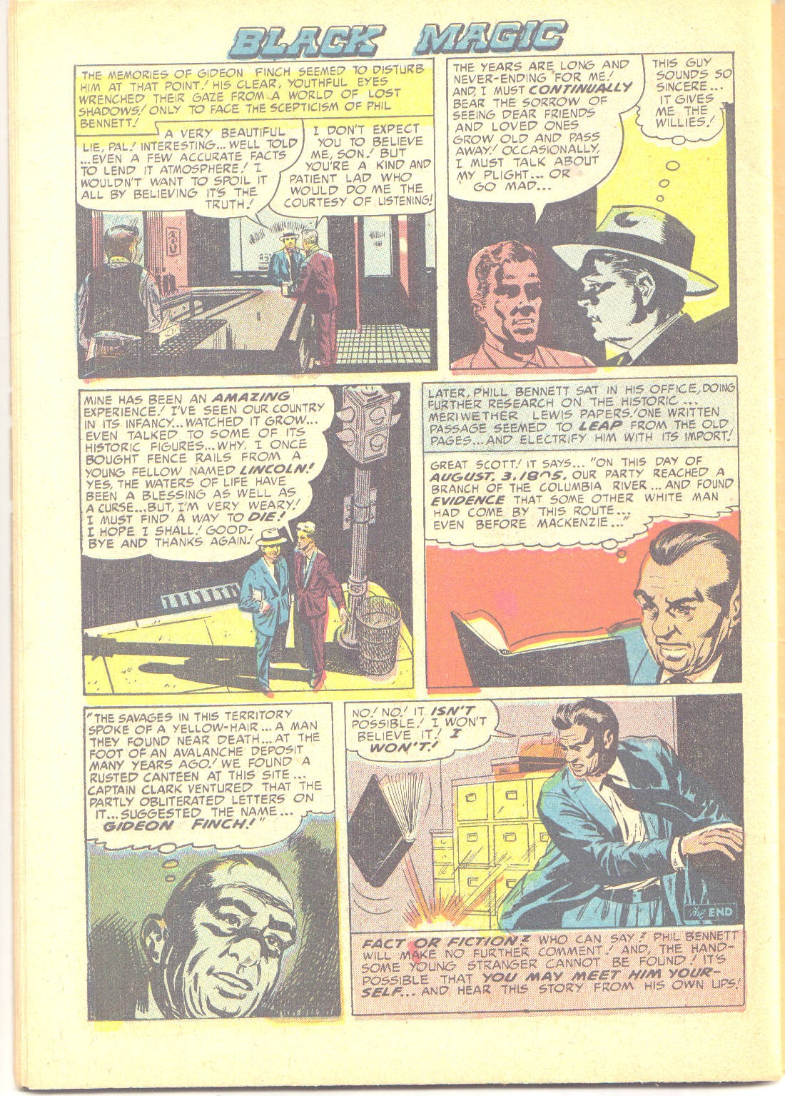 Read online Black Magic (1950) comic -  Issue #9 - 40