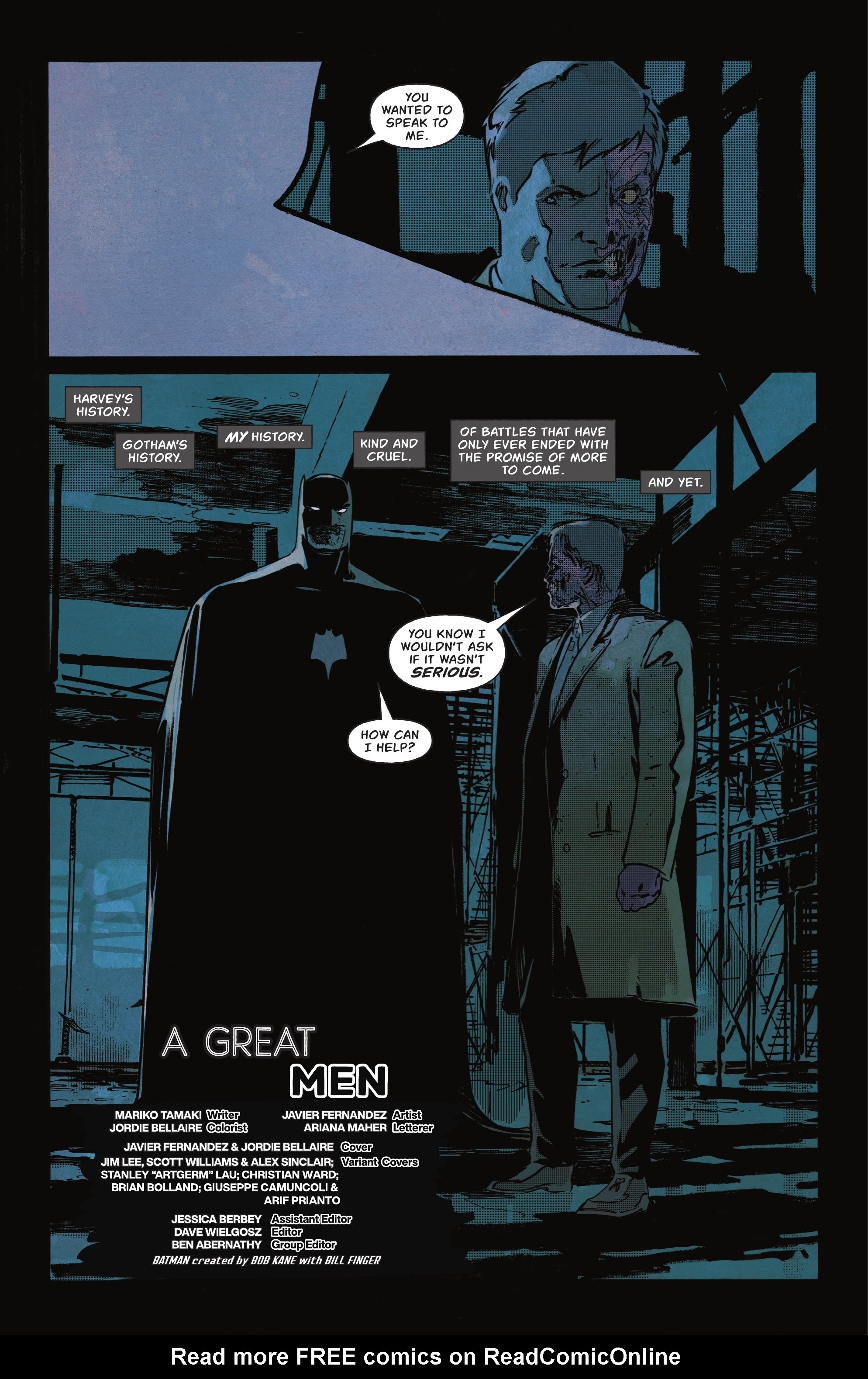 Read online Batman - One Bad Day: Two-Face comic -  Issue # TPB - 16
