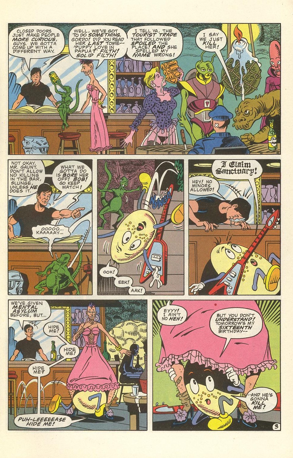 Read online Grimjack comic -  Issue #25 - 29