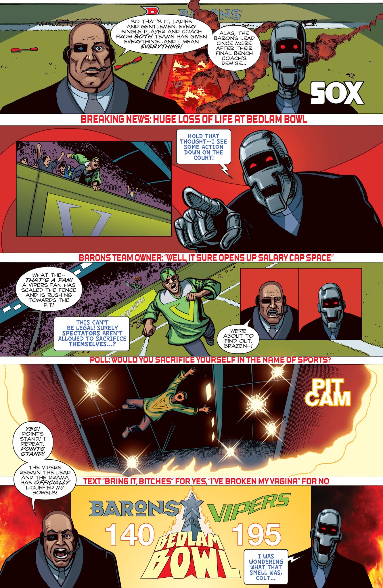 Read online Strange Sports Stories comic -  Issue #3 - 23