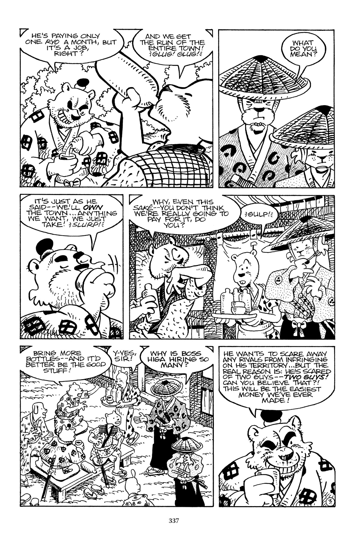 Read online The Usagi Yojimbo Saga comic -  Issue # TPB 7 - 332