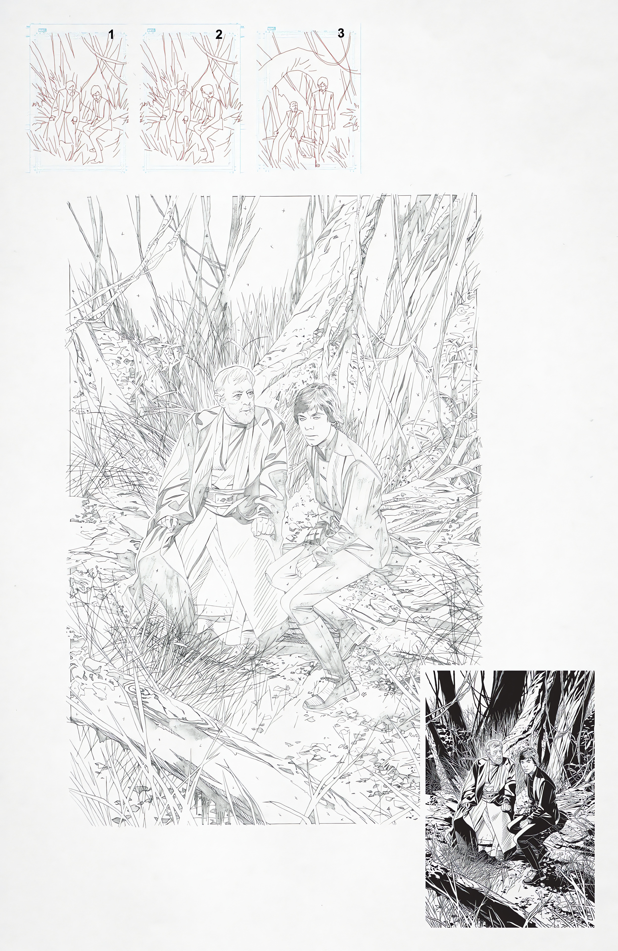 Read online Star Wars: Return of the Jedi - The 40th Anniversary Covers by Chris Sprouse comic -  Issue # Full - 47
