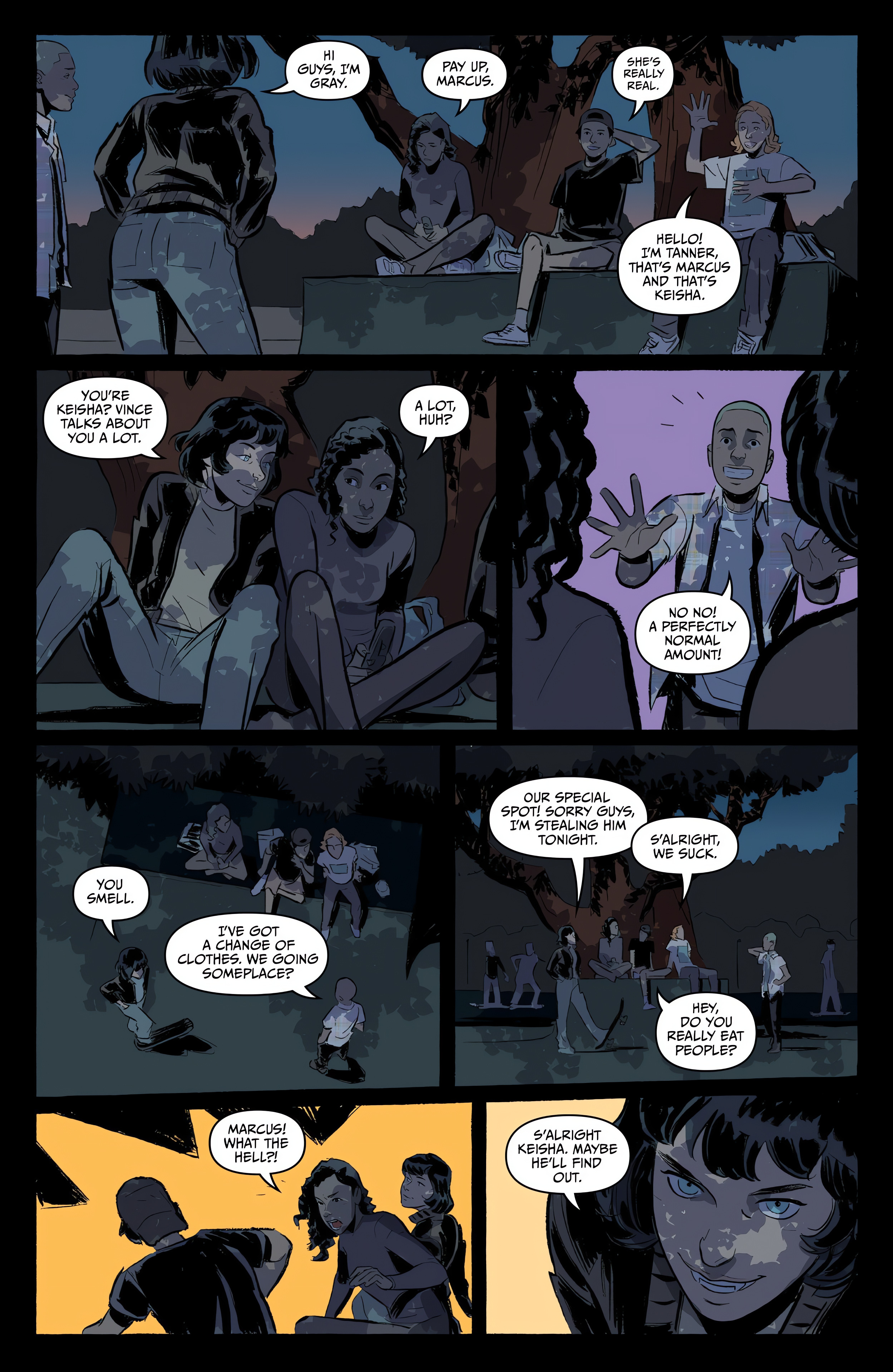 Read online Nights comic -  Issue #1 - 40