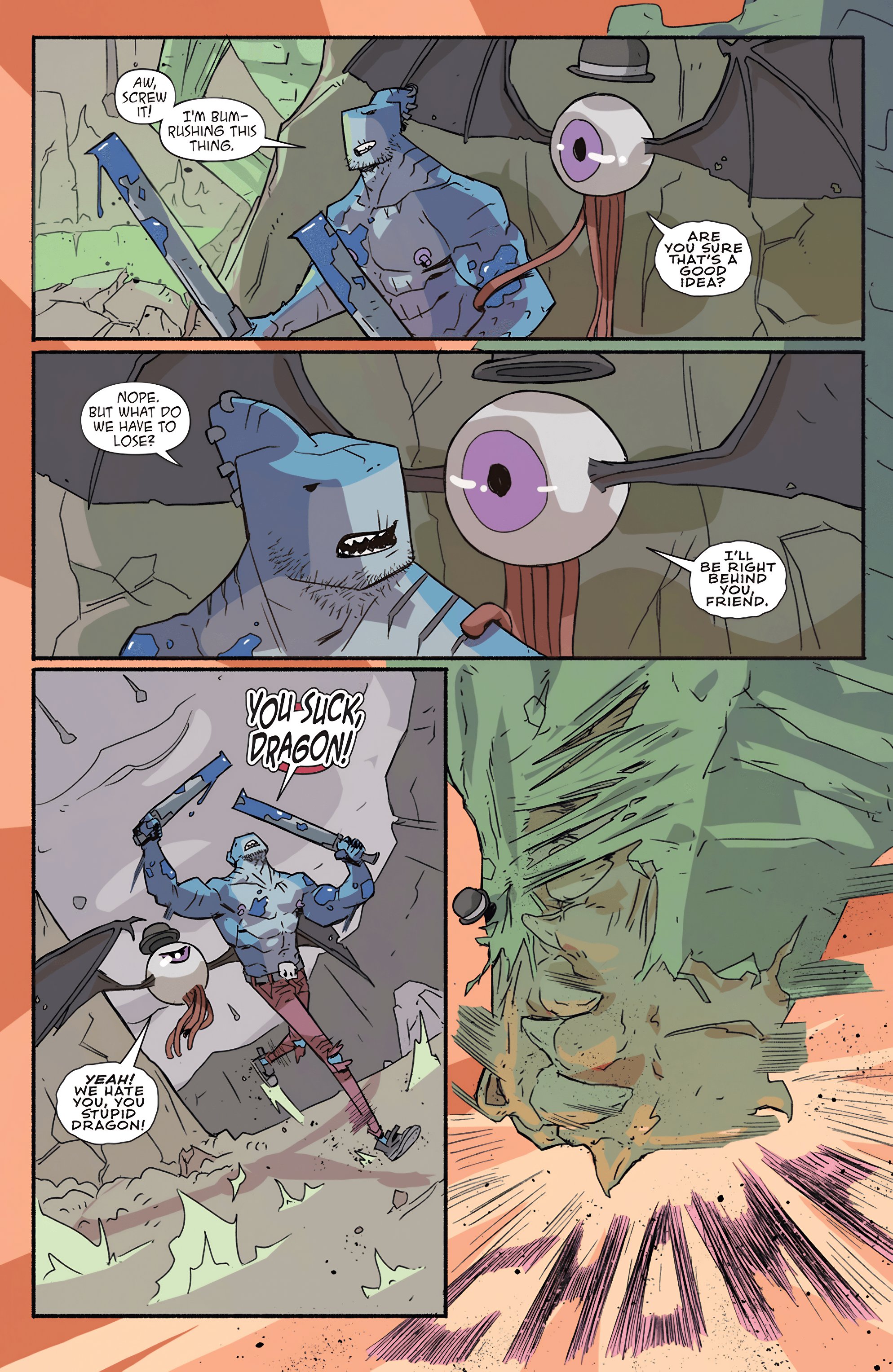 Read online Metalshark Bro: What the Fin? comic -  Issue # TPB - 63