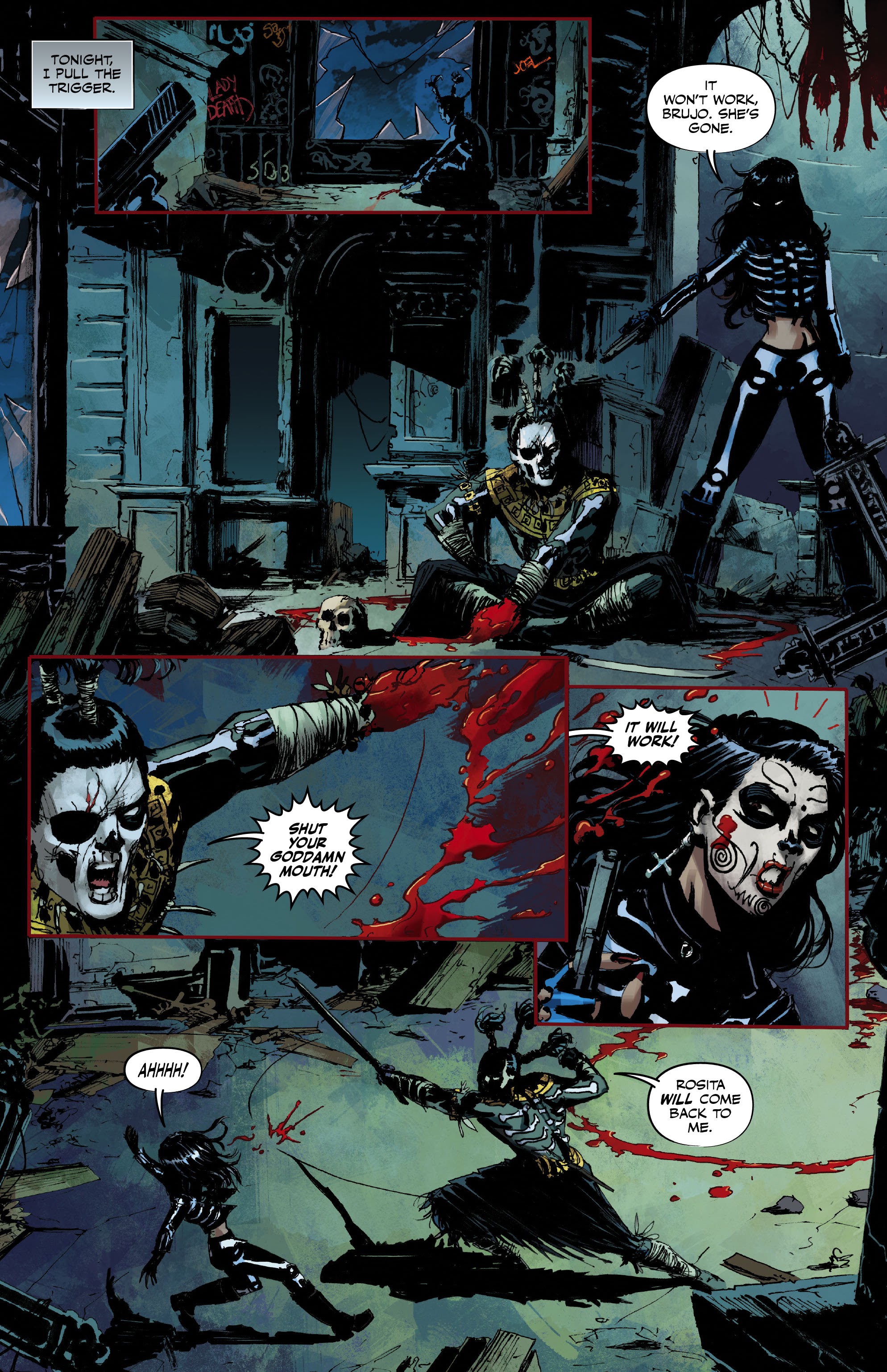 Read online La Muerta: Retribution comic -  Issue #1 - 36